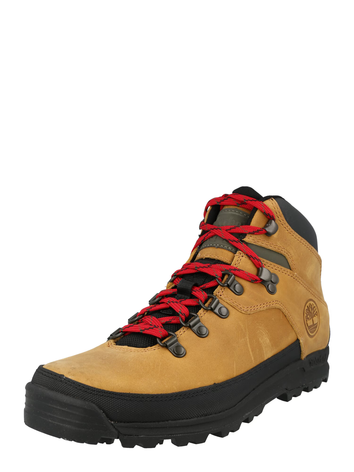 TIMBERLAND Bocanci cu șireturi 'World Hiker' maro coniac / negru - Pled.ro