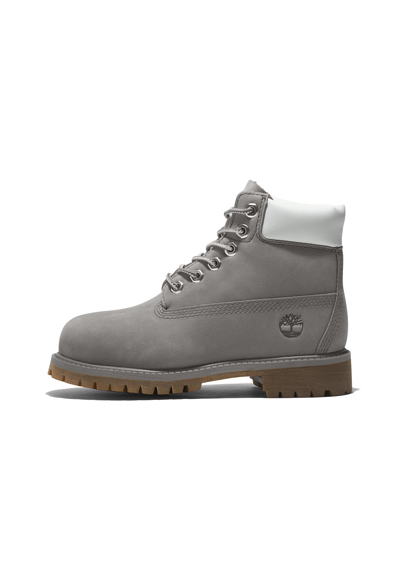 TIMBERLAND Cizme 'Premium' gri / alb - Pled.ro