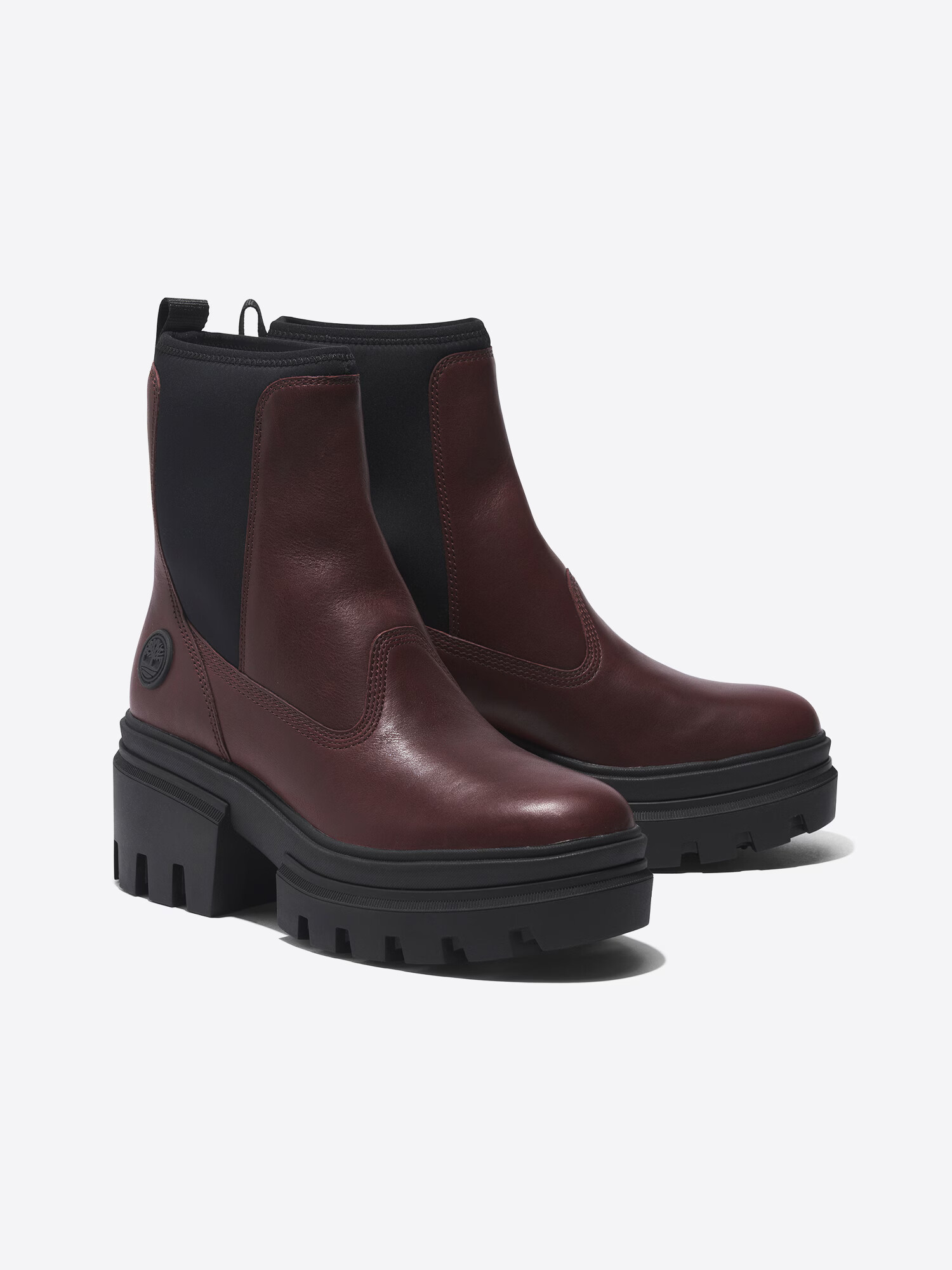 TIMBERLAND Ghete chelsea roșu burgundy - Pled.ro