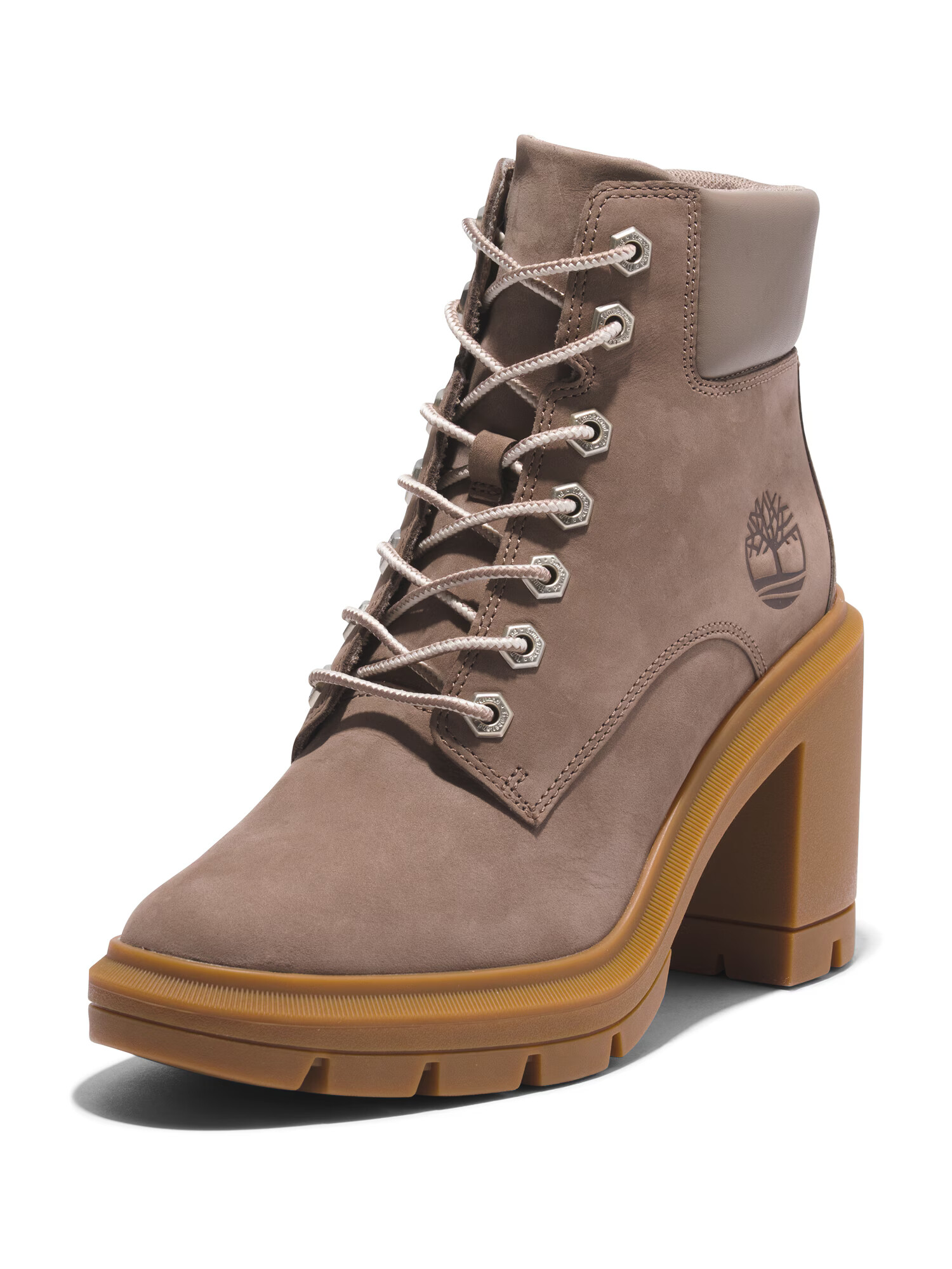 TIMBERLAND Ghete cu șireturi 'Allington' gri taupe - Pled.ro