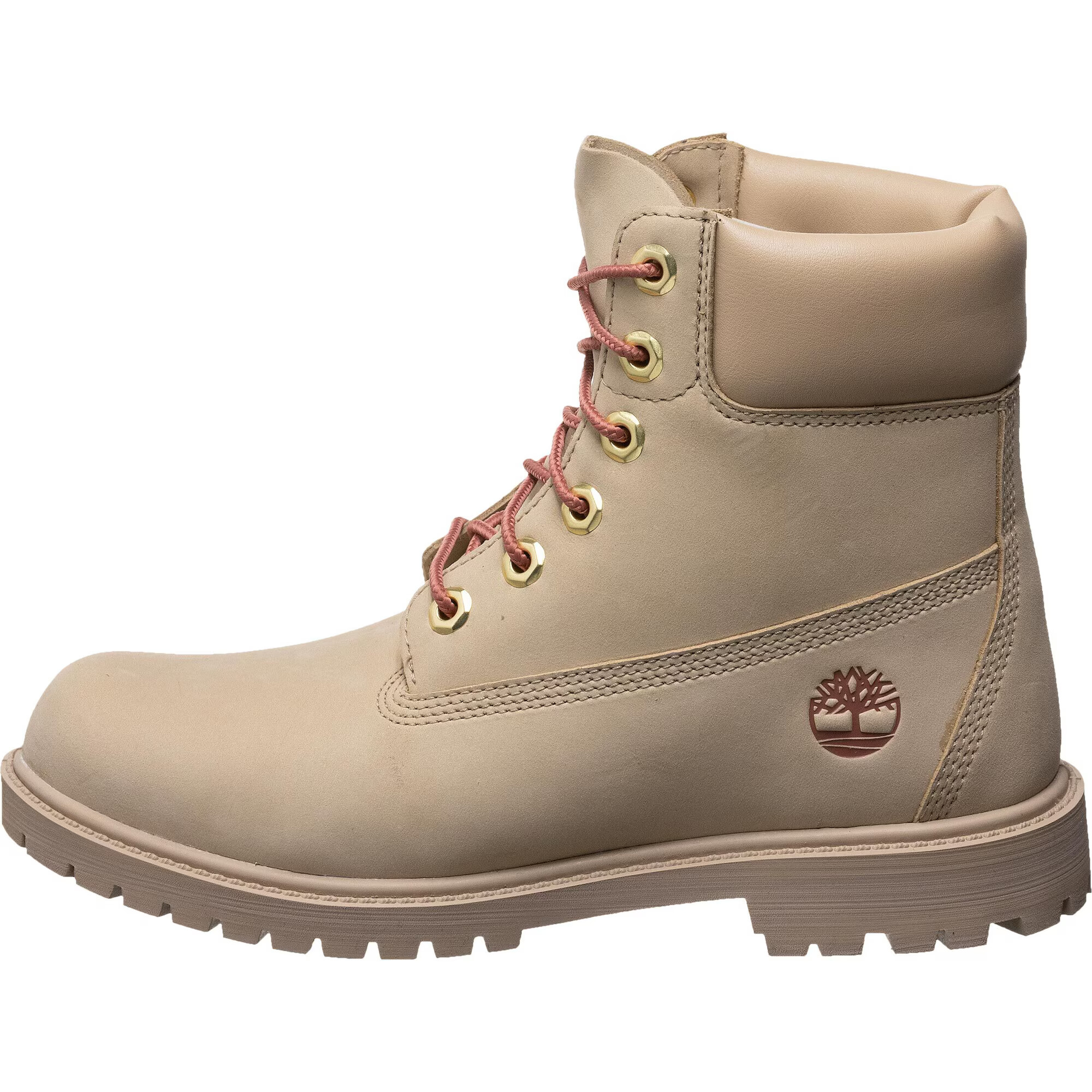 TIMBERLAND Ghete cu șireturi bej / maro ruginiu - Pled.ro