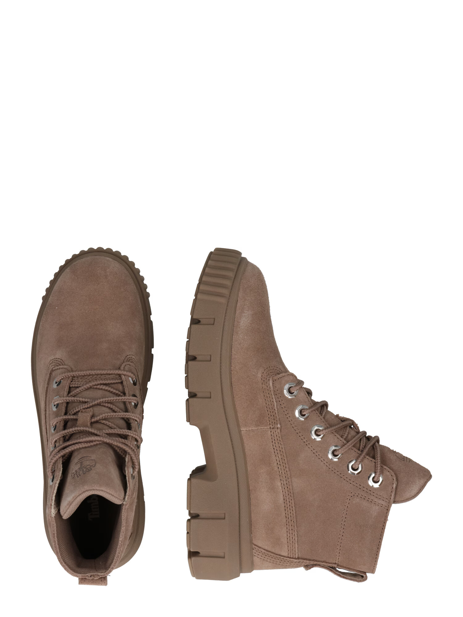 TIMBERLAND Ghete cu șireturi gri taupe - Pled.ro