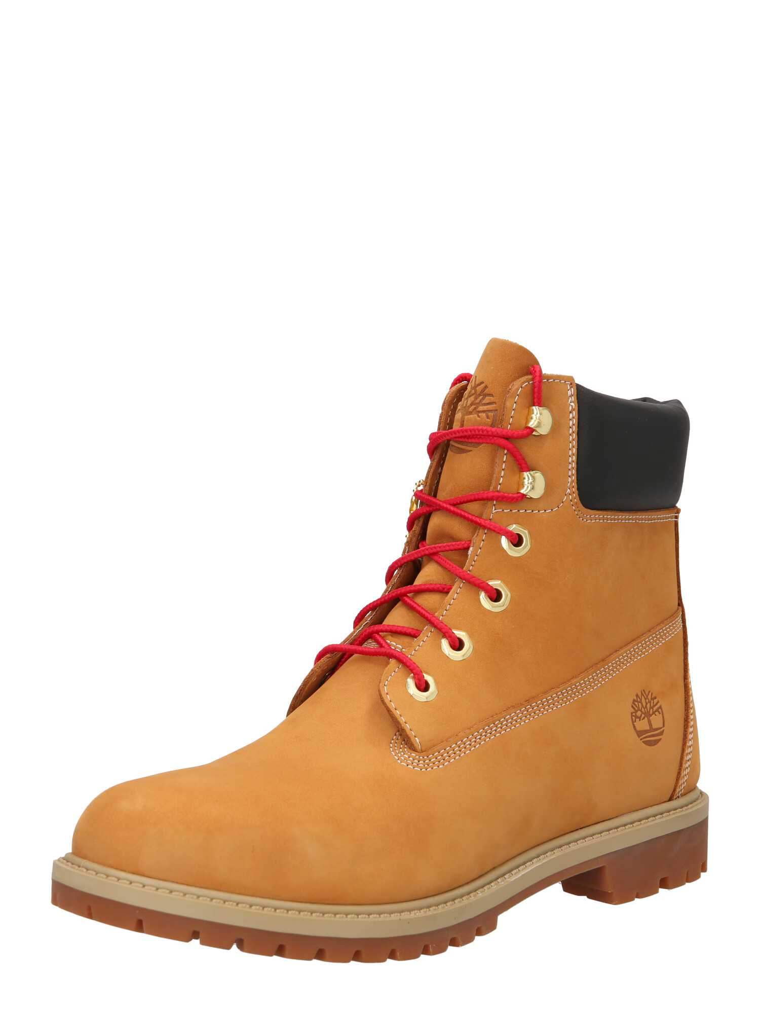 TIMBERLAND Ghete cu șireturi maro caramel / negru - Pled.ro