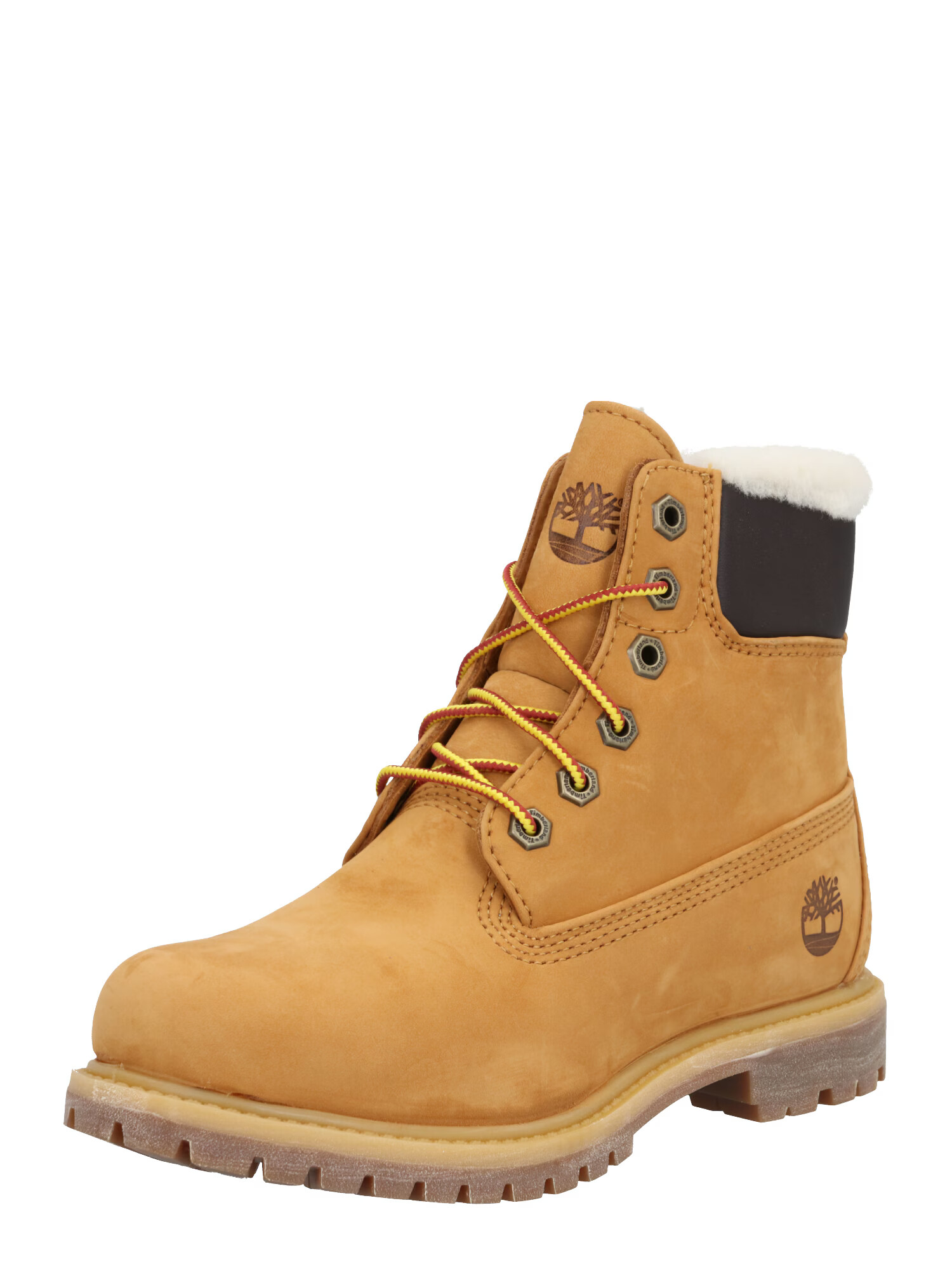 TIMBERLAND Ghete cu șireturi maro coniac / negru - Pled.ro