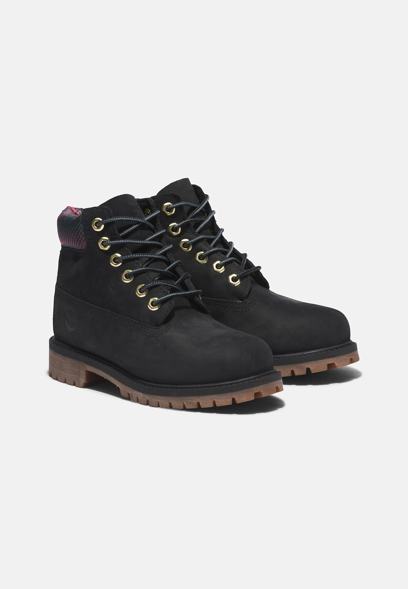 TIMBERLAND Ghete cu șireturi negru - Pled.ro