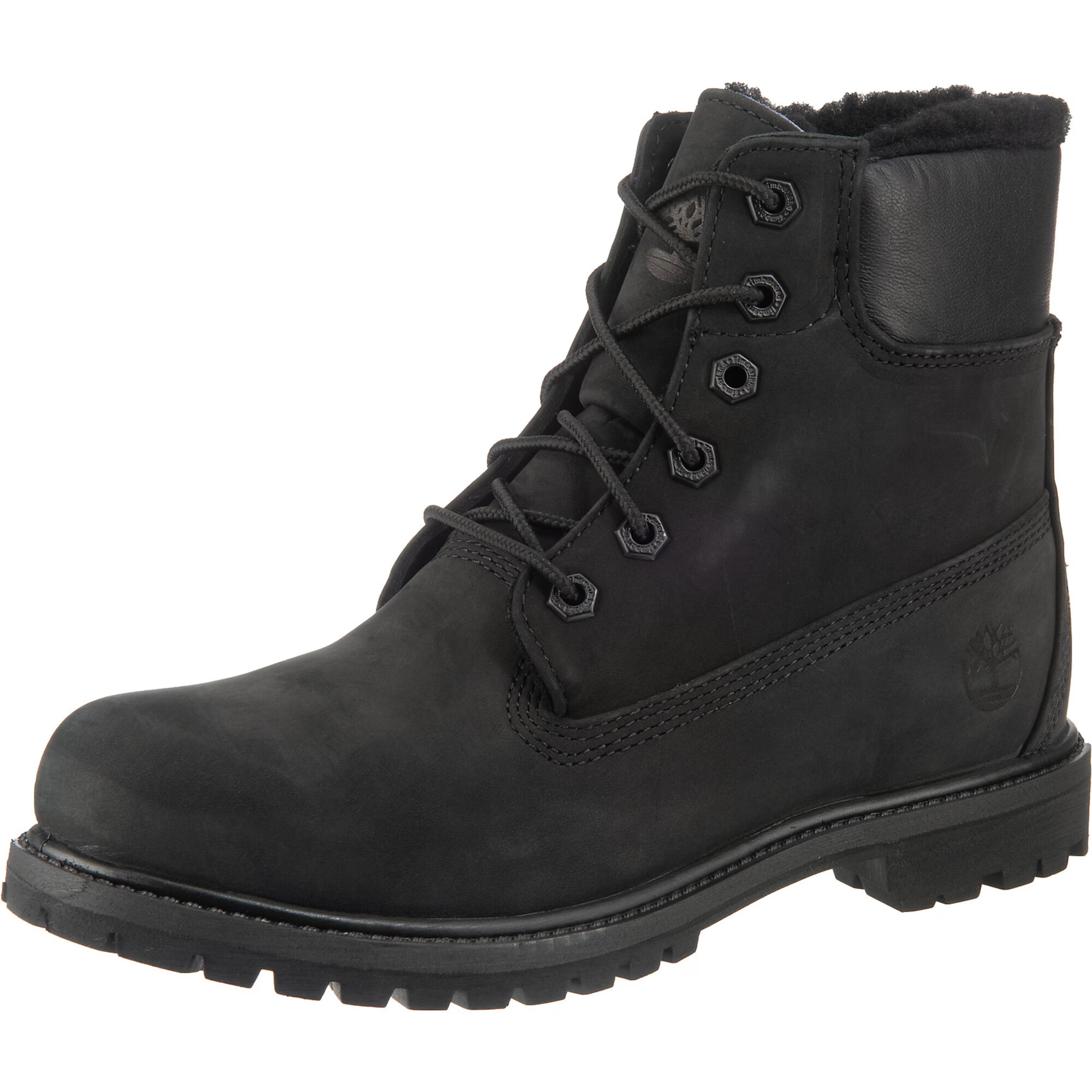 TIMBERLAND Ghete cu șireturi negru - Pled.ro