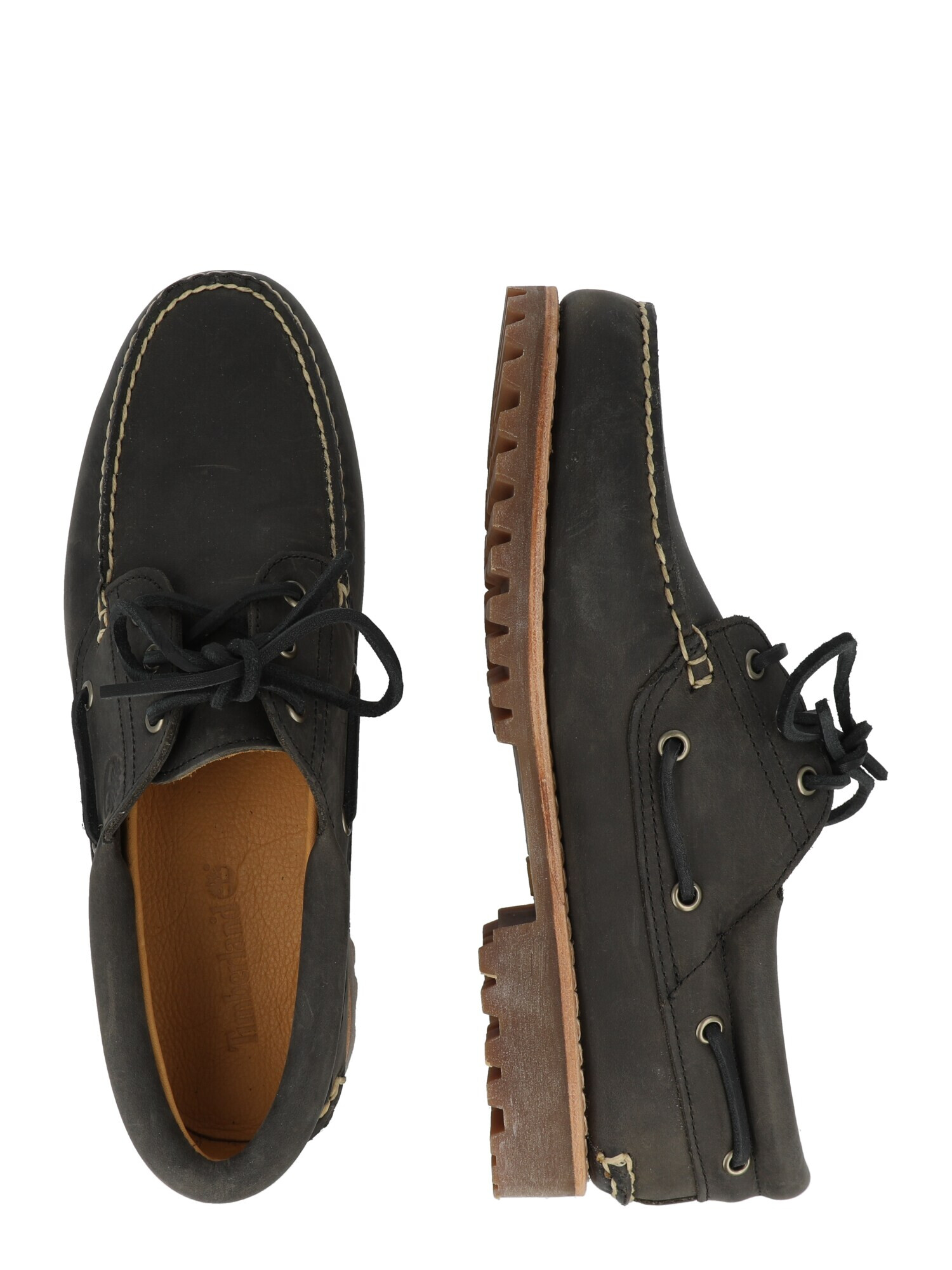 TIMBERLAND Mocasini 'Authentics 3' gri închis - Pled.ro