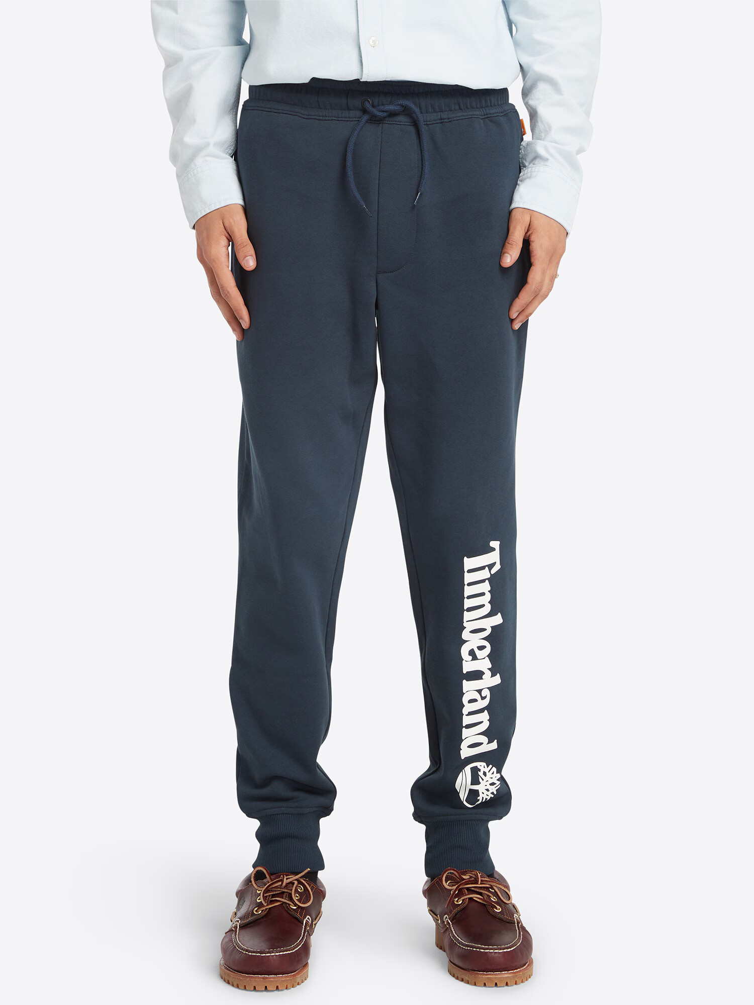 TIMBERLAND Pantaloni albastru / alb - Pled.ro