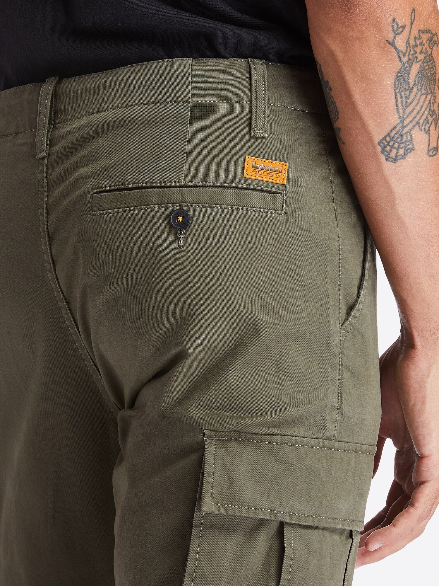 TIMBERLAND Pantaloni cu buzunare verde - Pled.ro