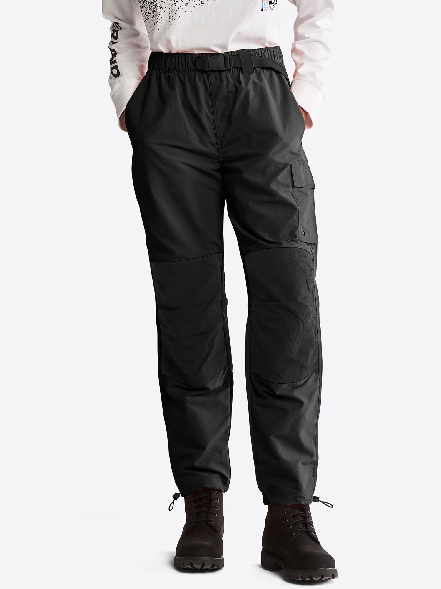 TIMBERLAND Pantaloni 'OA DWR' portocaliu / negru / alb - Pled.ro