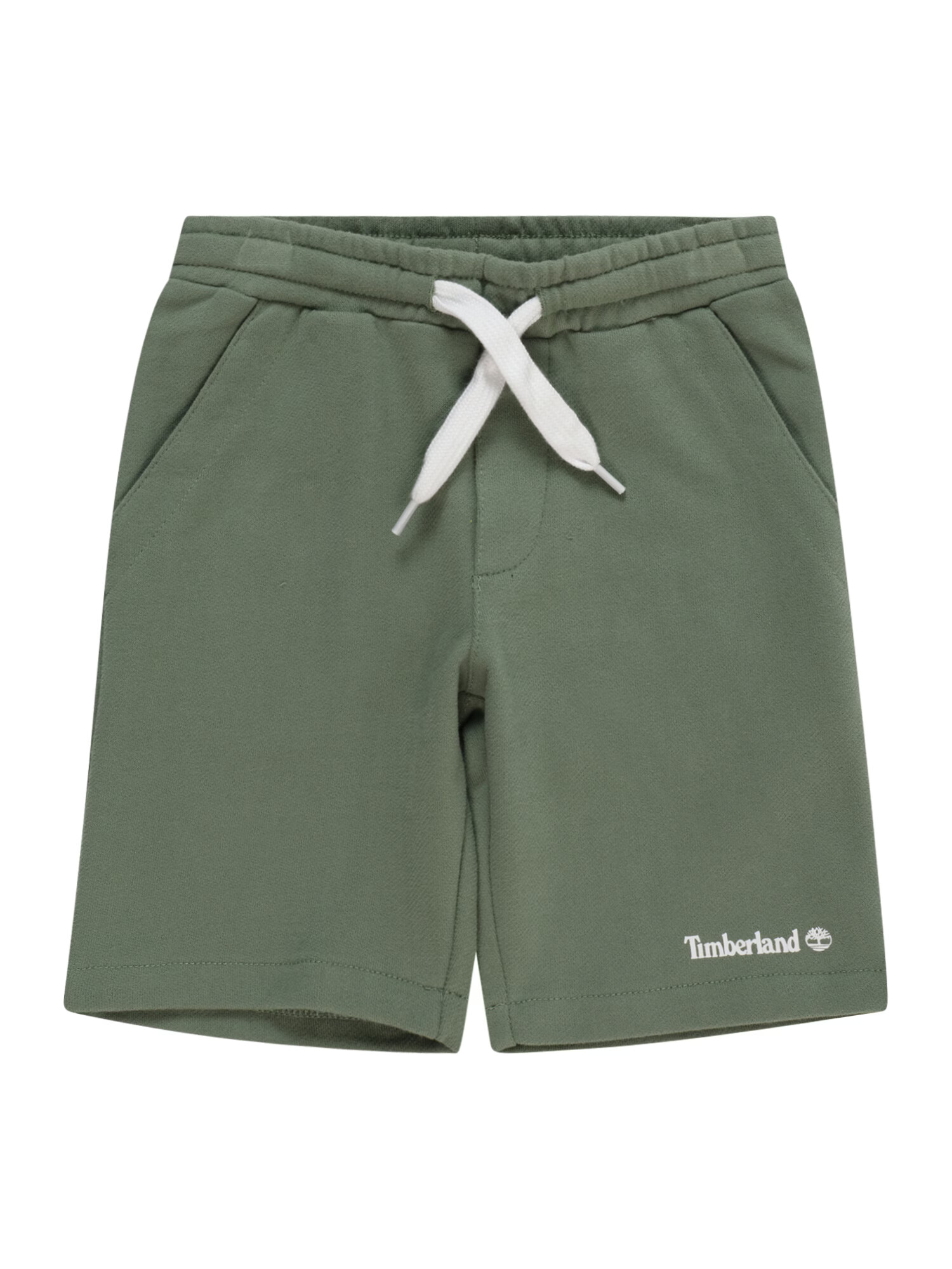 TIMBERLAND Pantaloni verde / alb - Pled.ro