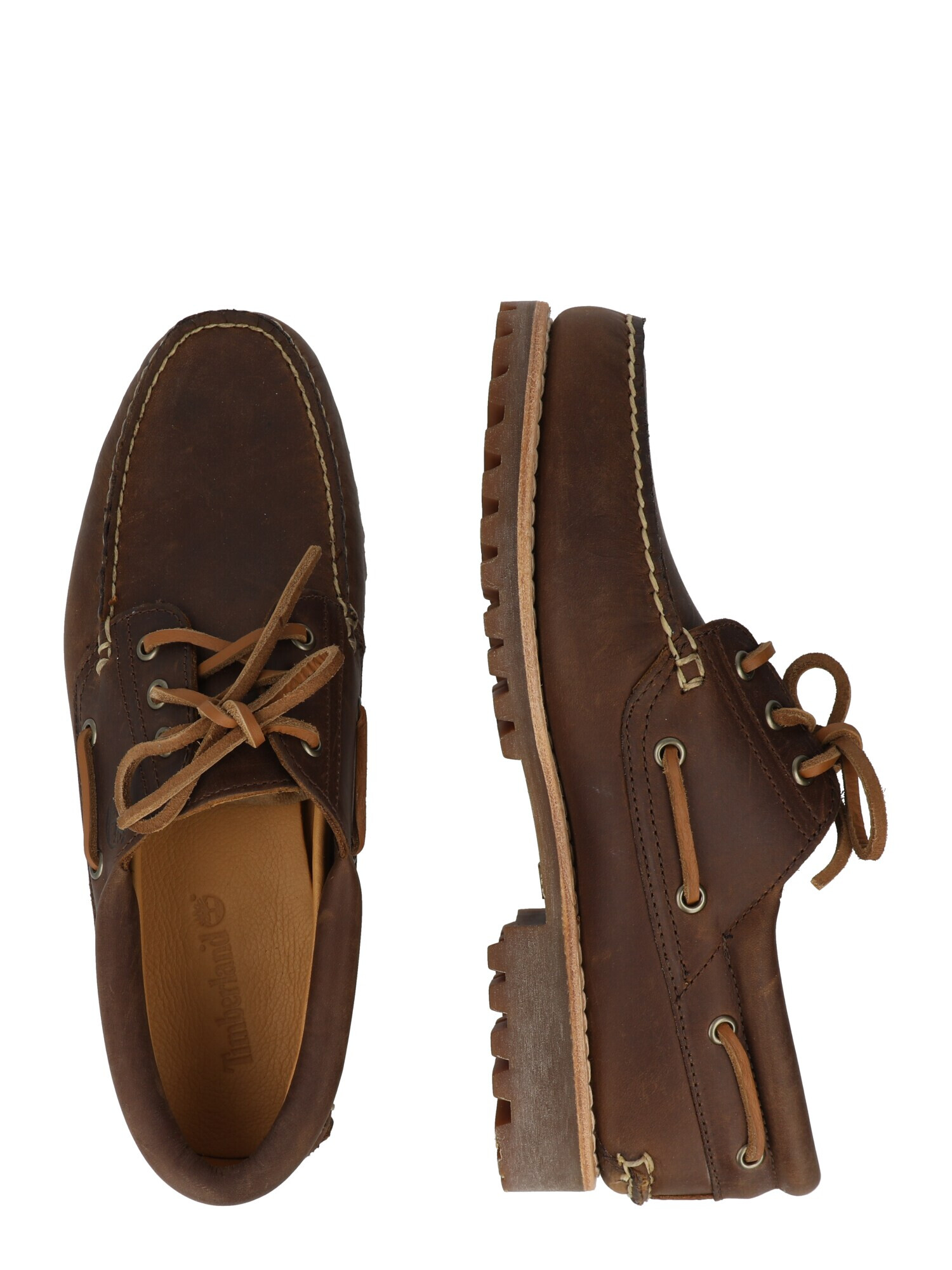 TIMBERLAND Pantofi cu șireturi 'Authentics 3 Eye Classic' maro / ciocolatiu - Pled.ro