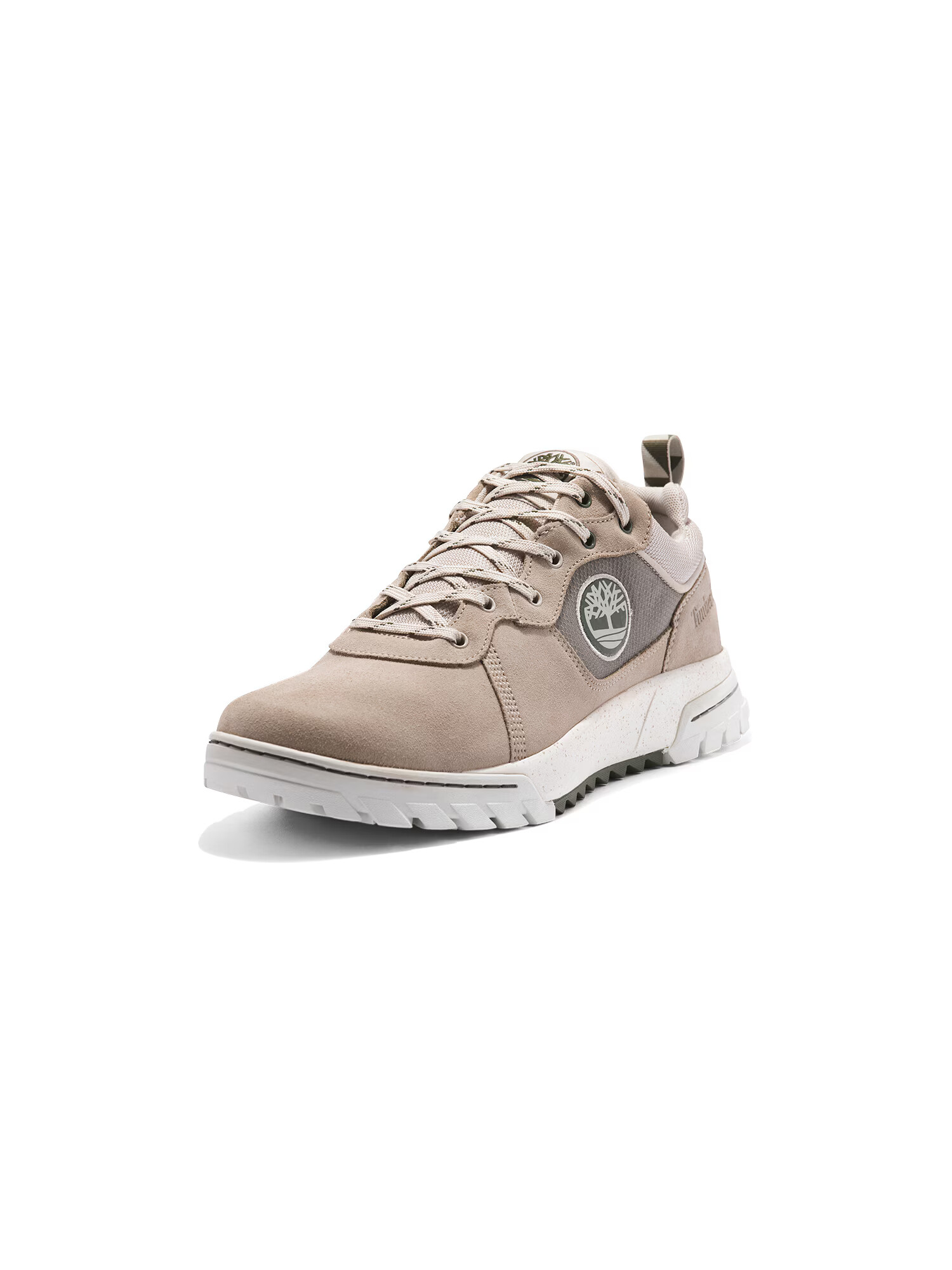 TIMBERLAND Pantofi cu șireturi sport 'Boulder Trail' bej / crem / gri - Pled.ro