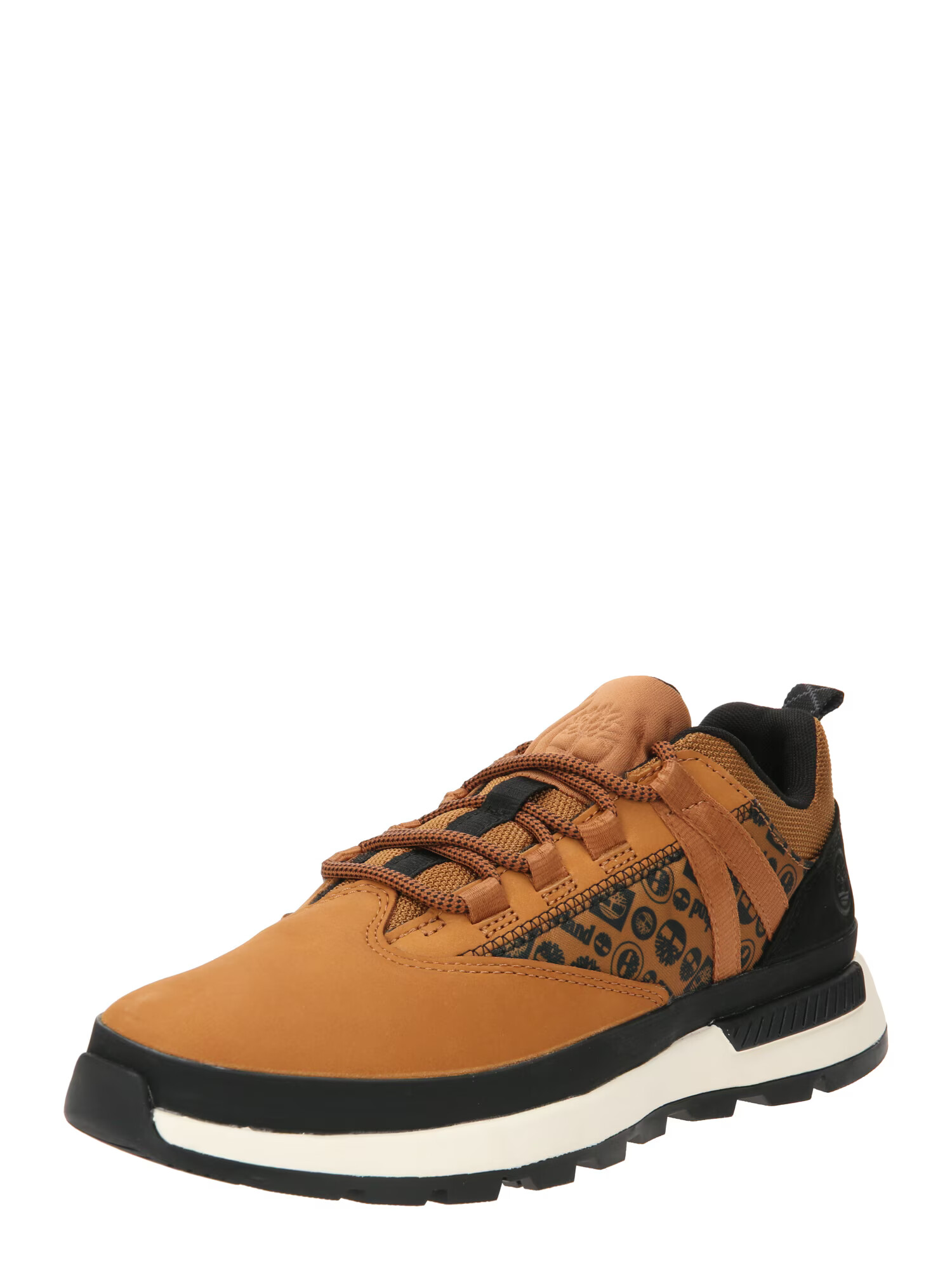 TIMBERLAND Pantofi cu șireturi sport 'Euro Trekker Low F/L' maro coniac / negru - Pled.ro