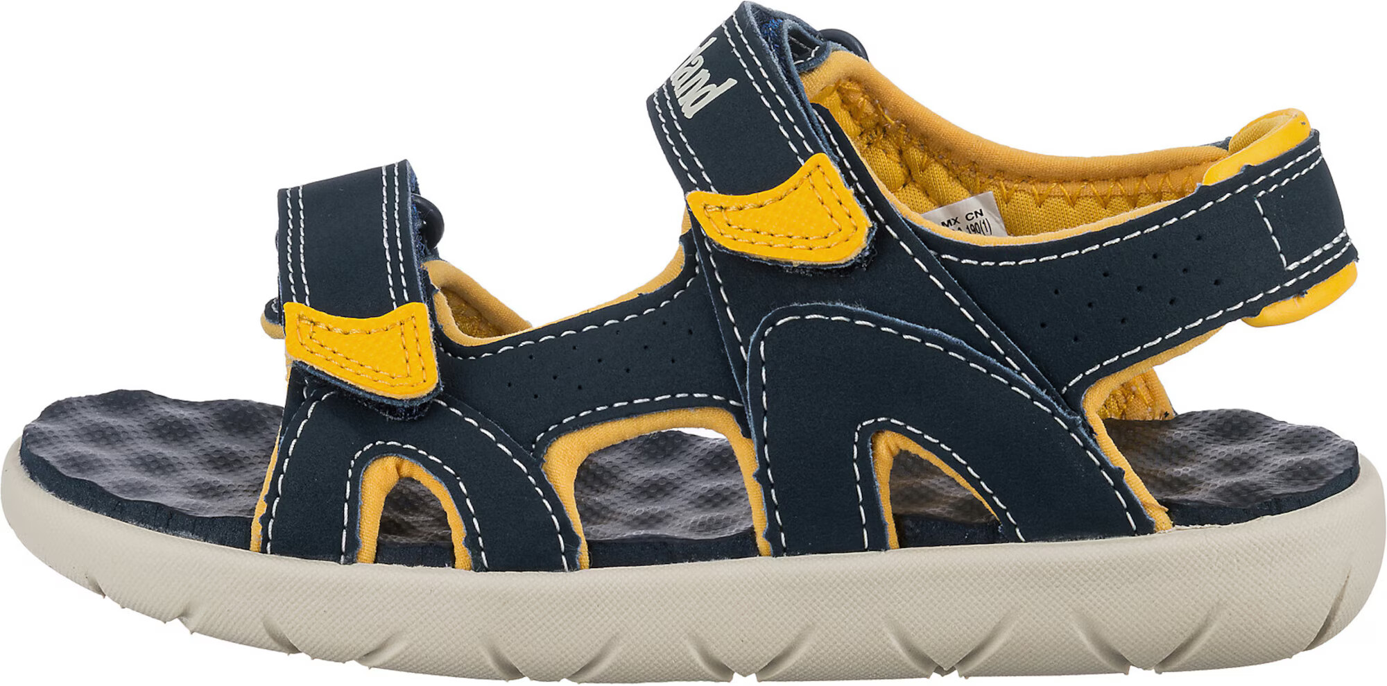 TIMBERLAND Sandale 'Perkins' albastru închis / galben citron / gri deschis - Pled.ro