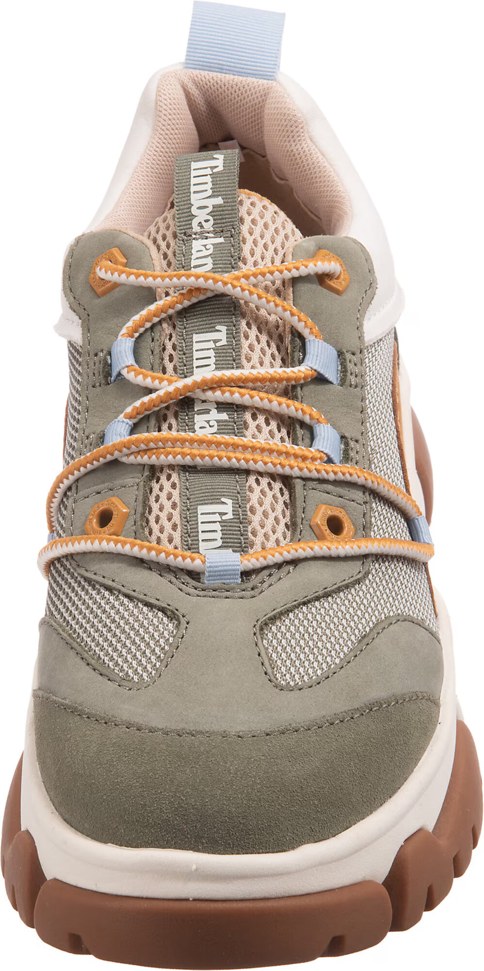 TIMBERLAND Sneaker low 'Adley Way Oxford' verde închis / portocaliu / alb - Pled.ro