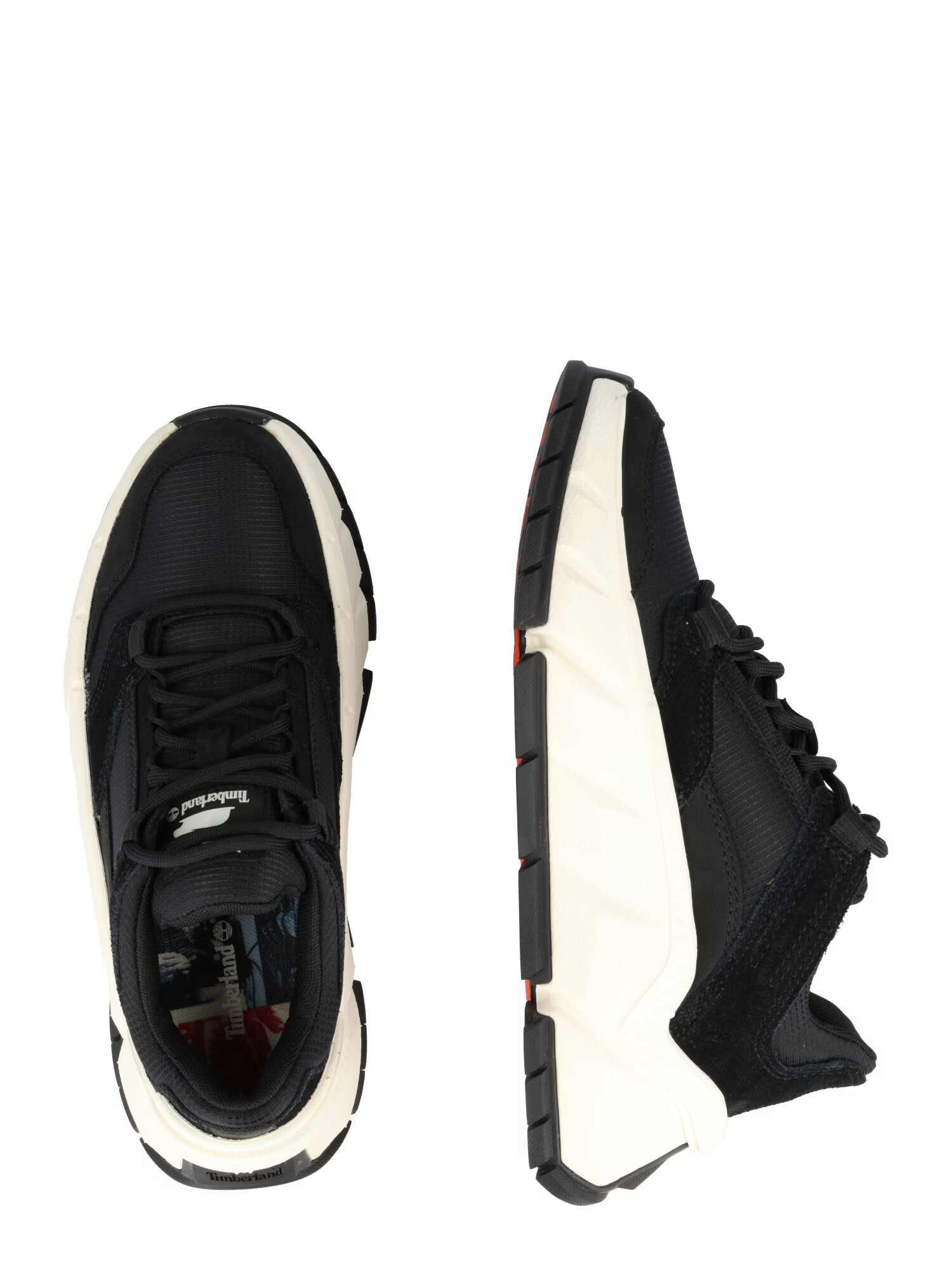 TIMBERLAND Sneaker low 'Turbo' negru / alb - Pled.ro