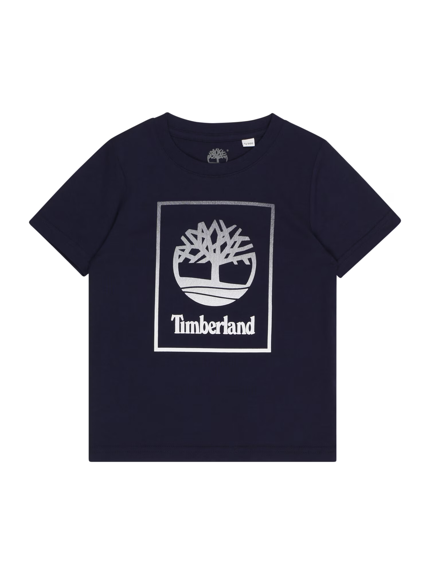 TIMBERLAND Tricou albastru noapte / alb - Pled.ro