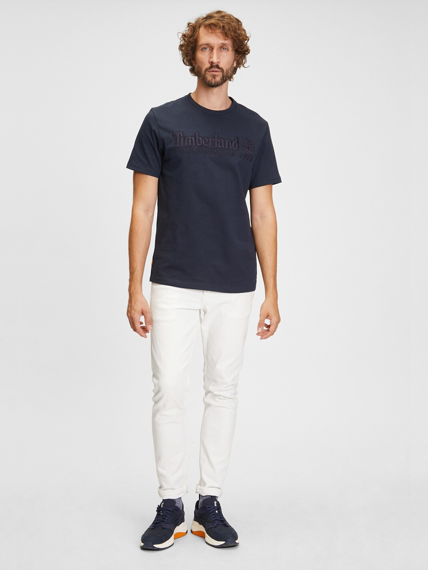 TIMBERLAND Tricou bleumarin / negru - Pled.ro