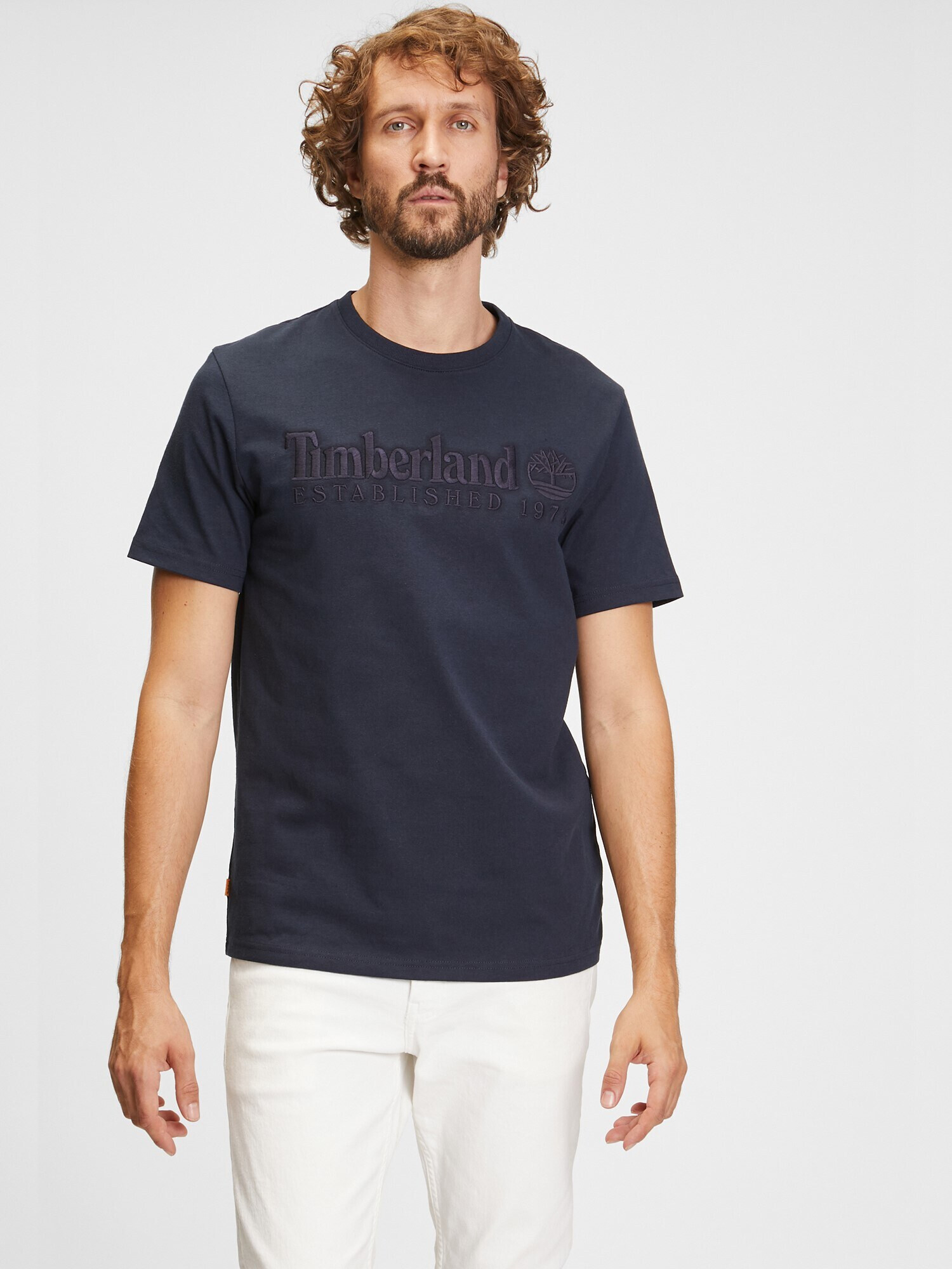 TIMBERLAND Tricou bleumarin / negru - Pled.ro