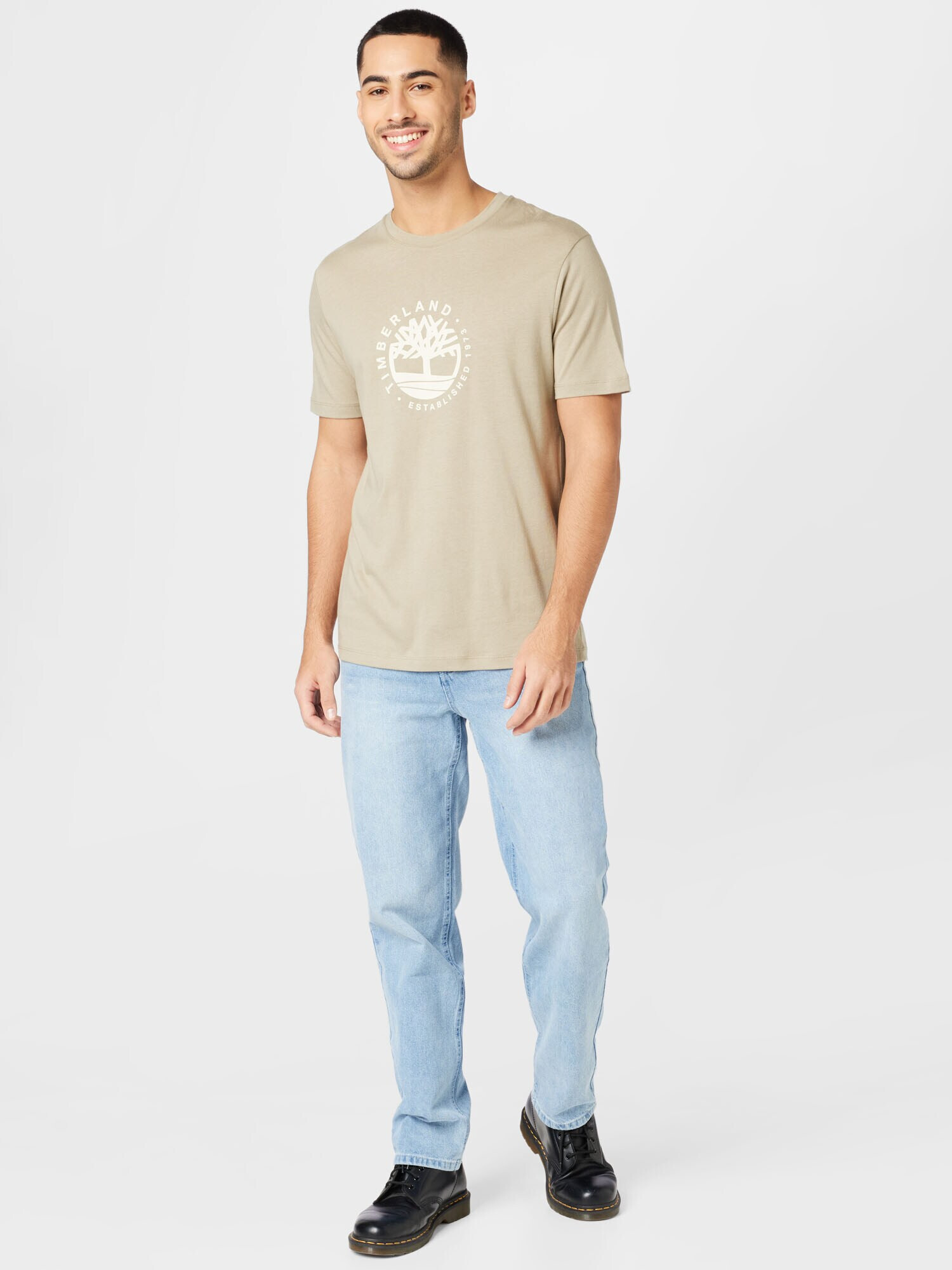 TIMBERLAND Tricou ecru / oliv - Pled.ro