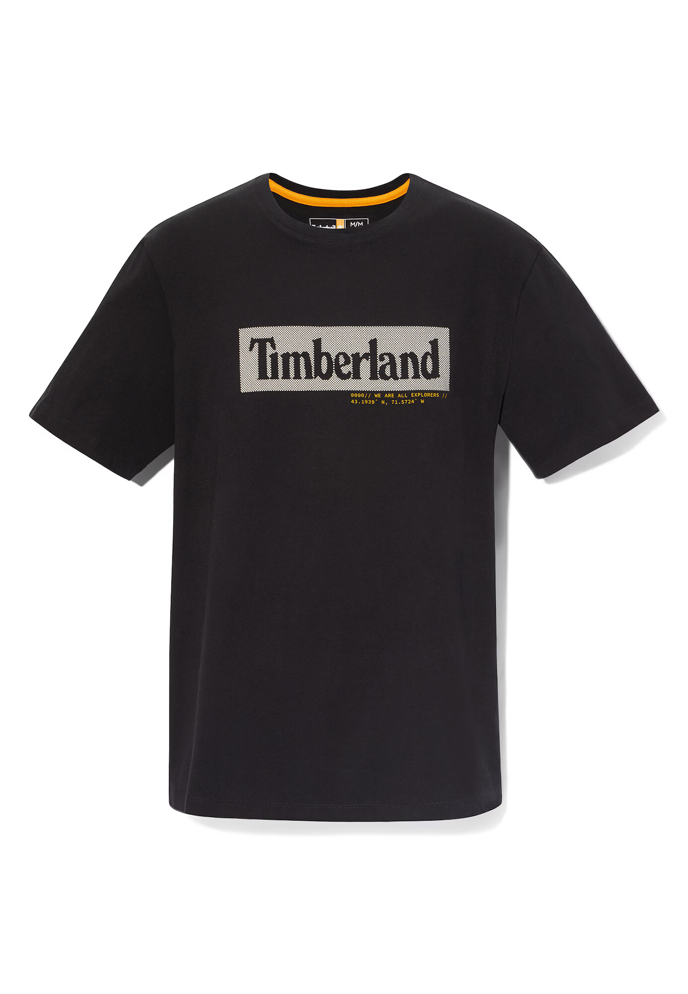 TIMBERLAND Tricou galben / negru / alb - Pled.ro