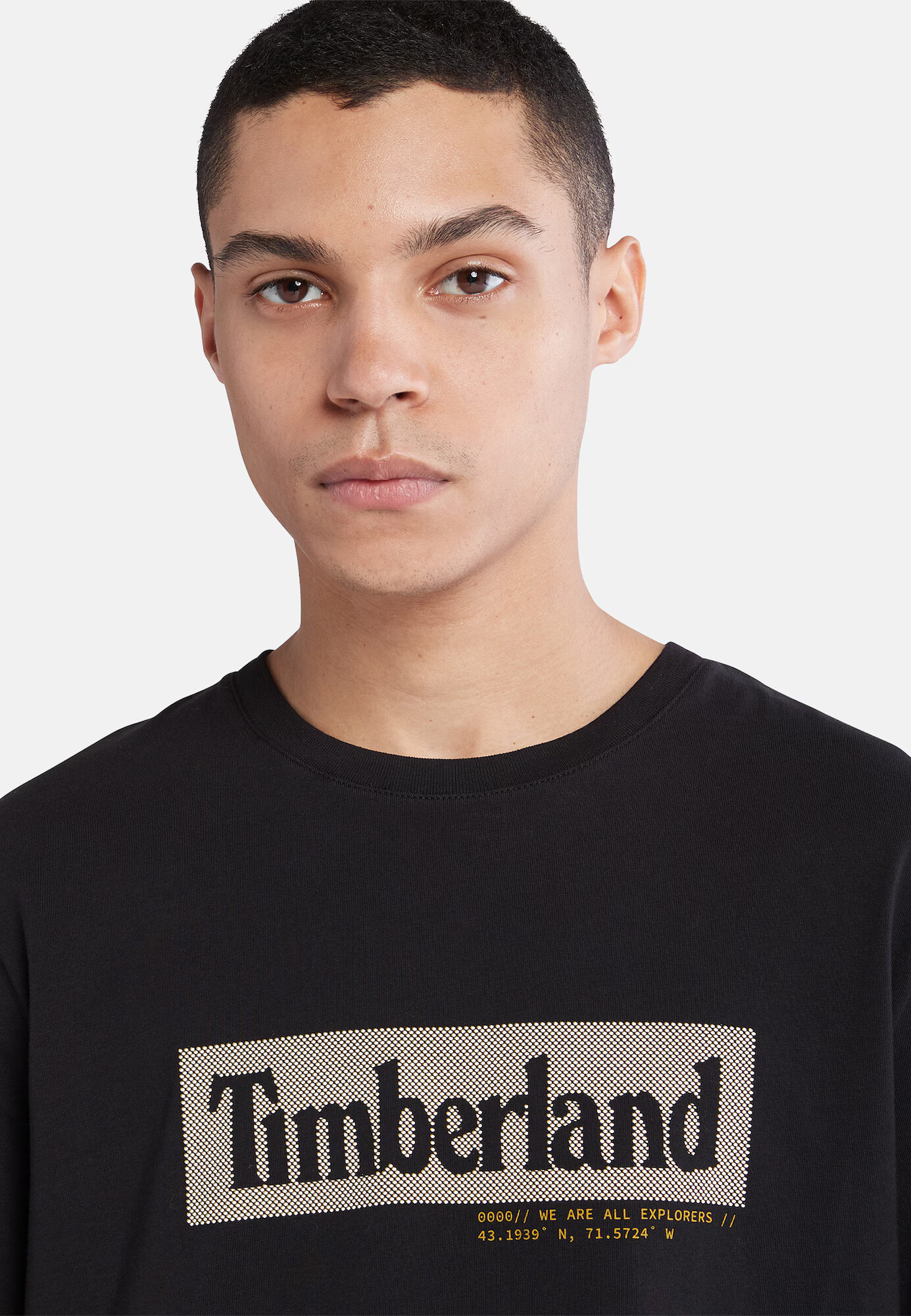 TIMBERLAND Tricou galben / negru / alb - Pled.ro