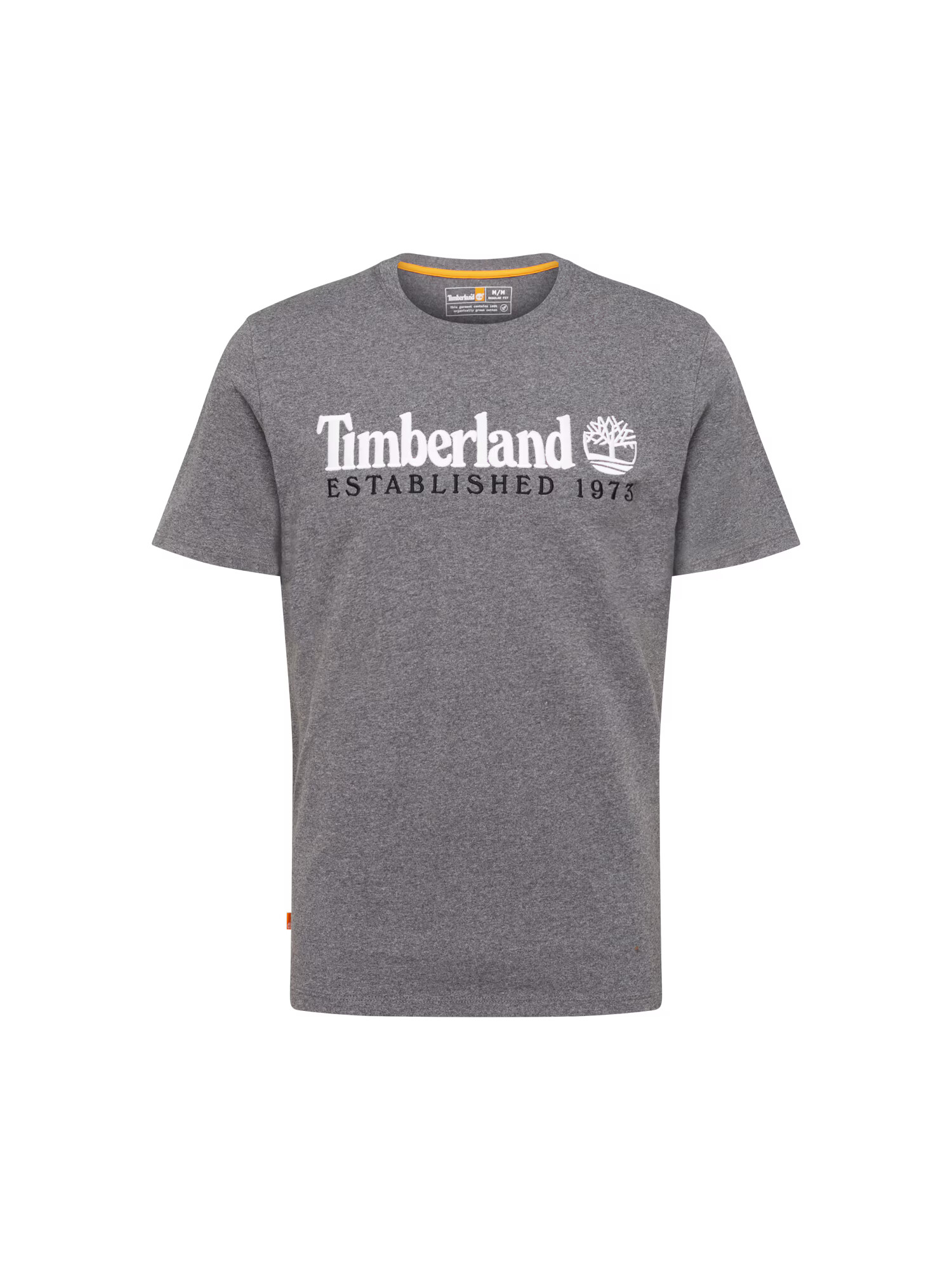 TIMBERLAND Tricou gri grafit / negru / alb - Pled.ro