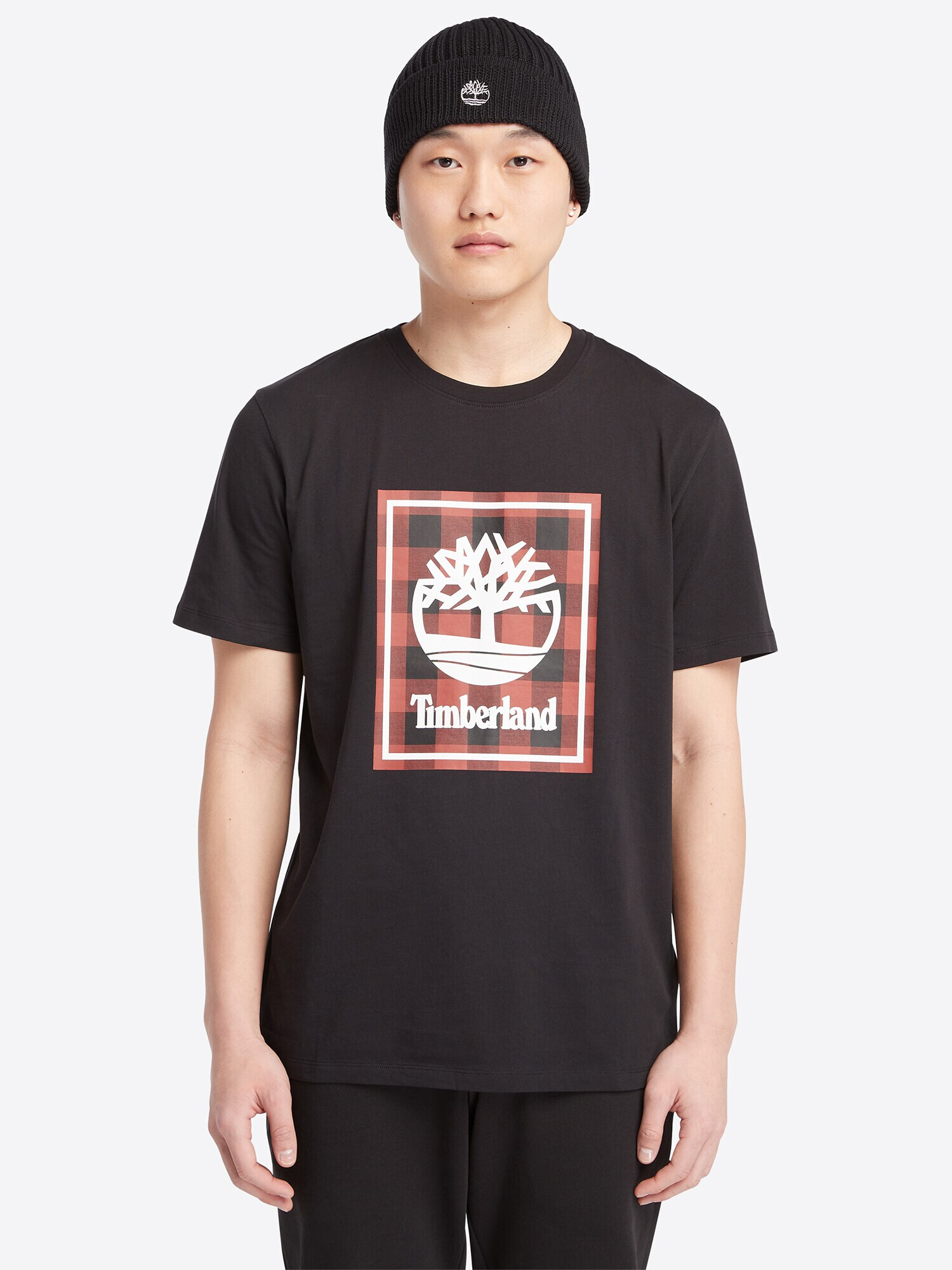 TIMBERLAND Tricou maro / roșu / negru / alb - Pled.ro