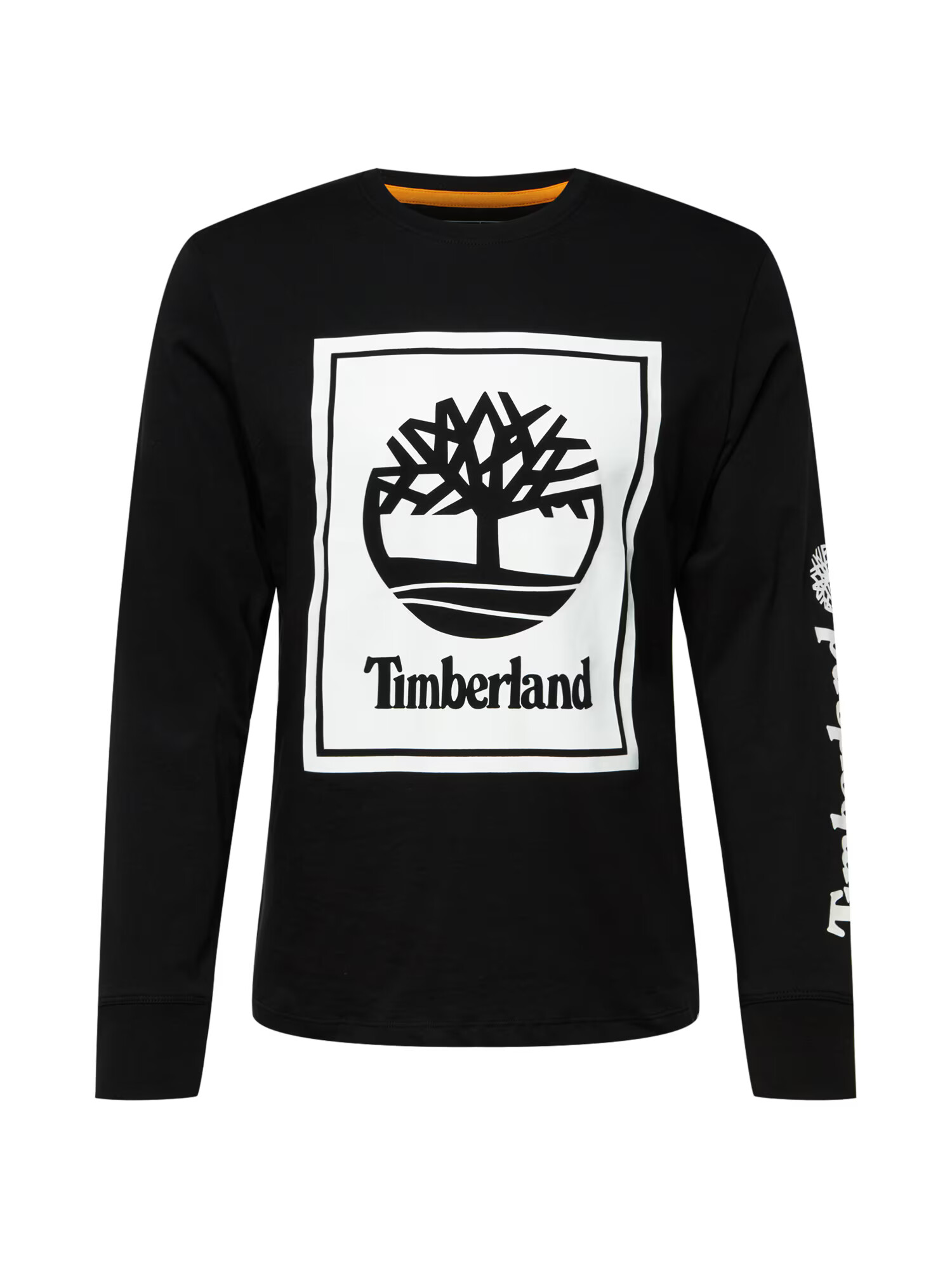 TIMBERLAND Tricou negru / alb - Pled.ro