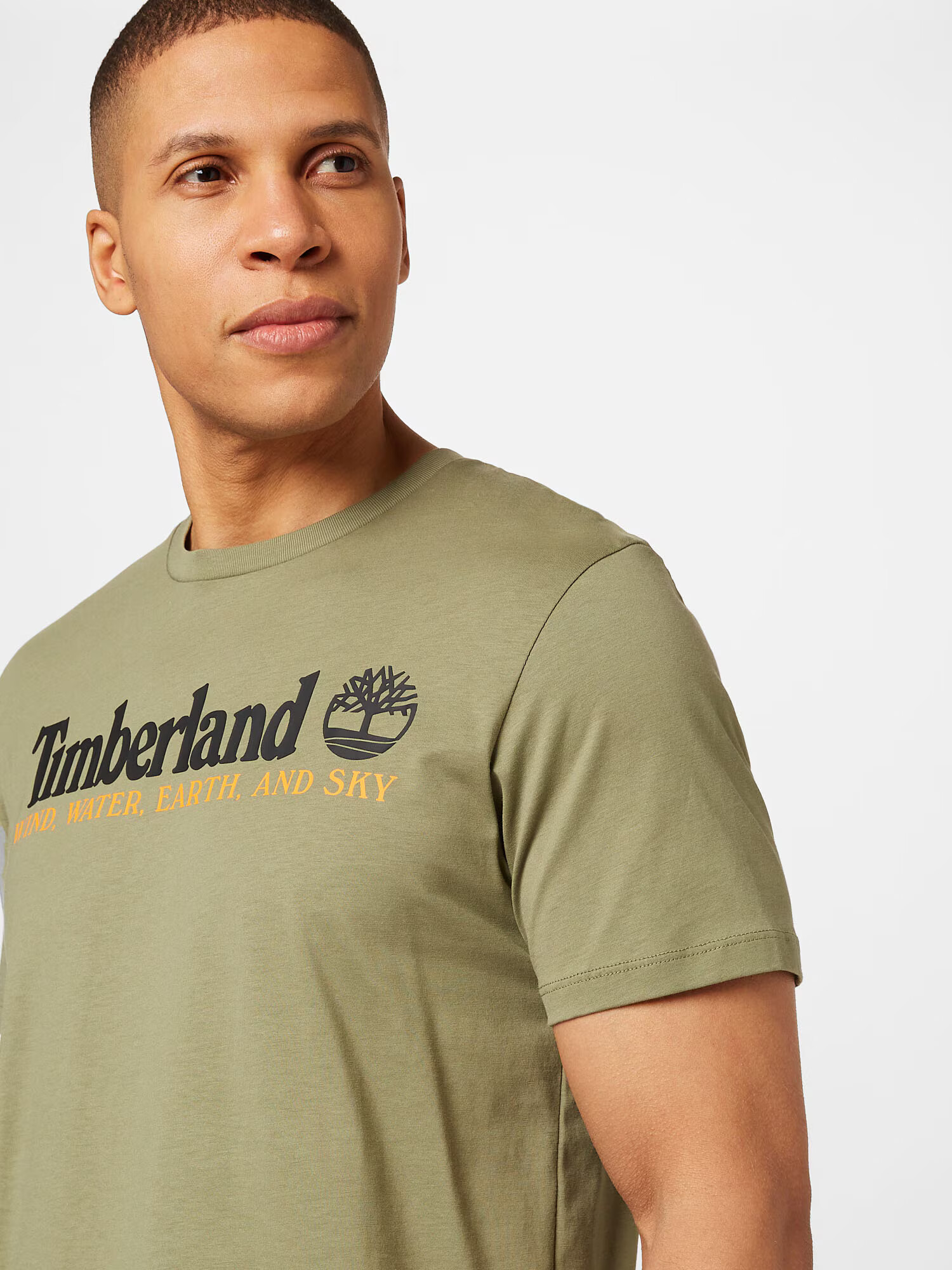 TIMBERLAND Tricou ombră / galben șofran / negru - Pled.ro