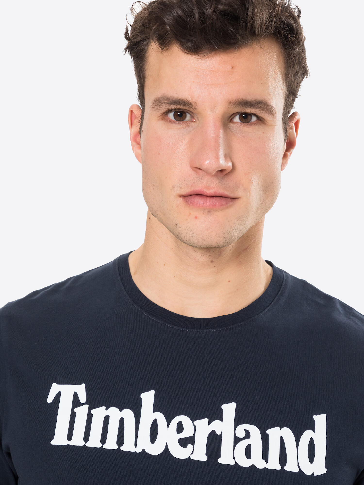 TIMBERLAND Tricou safir / alb - Pled.ro