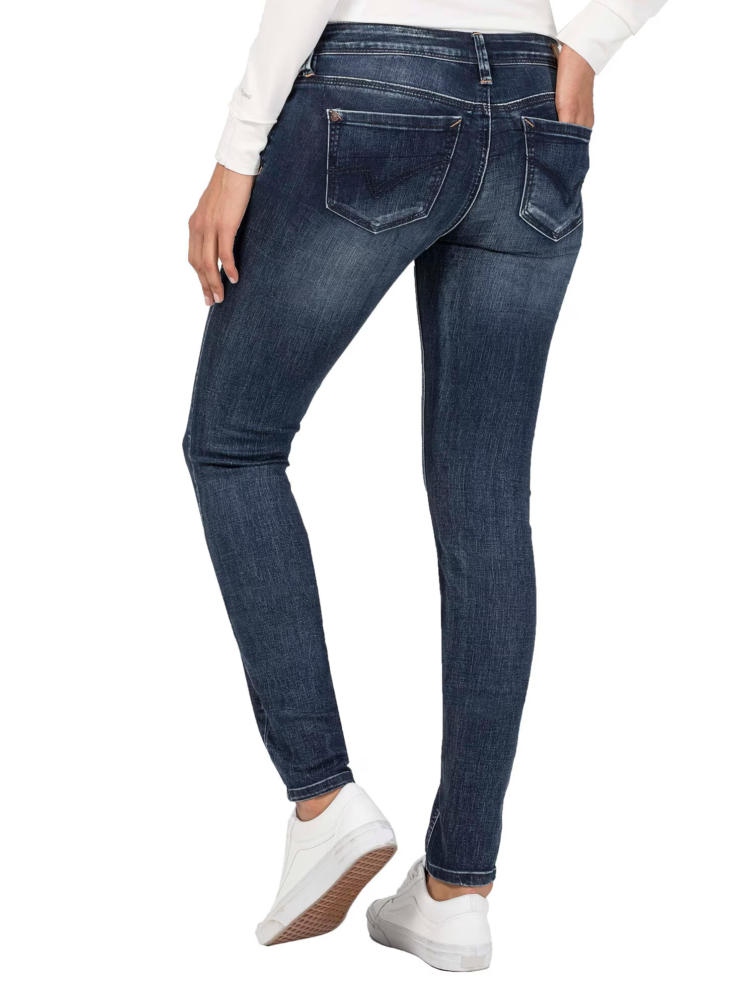 TIMEZONE Jeans 'Aleena' albastru închis - Pled.ro