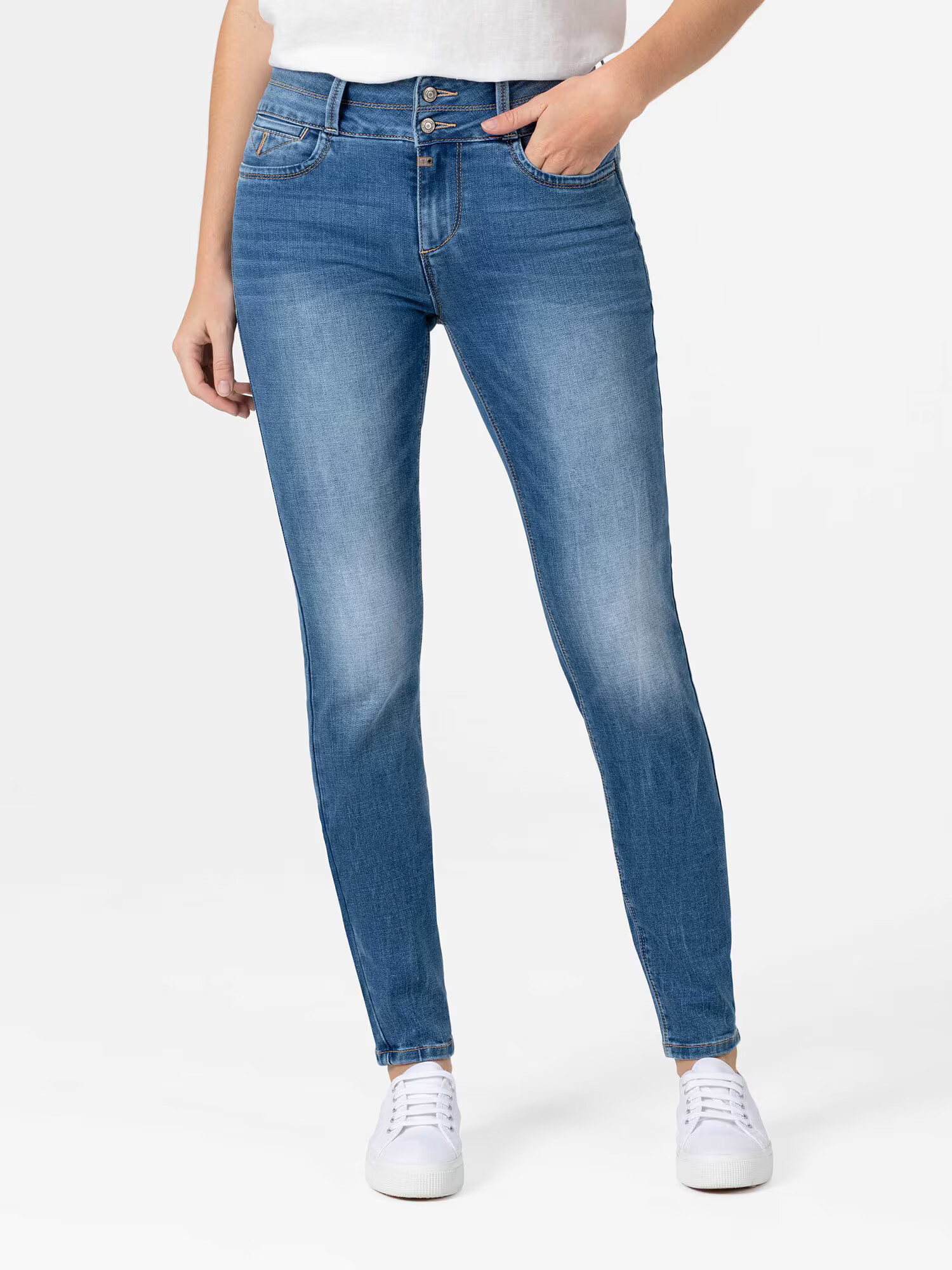 TIMEZONE Jeans 'ENYA' albastru - Pled.ro