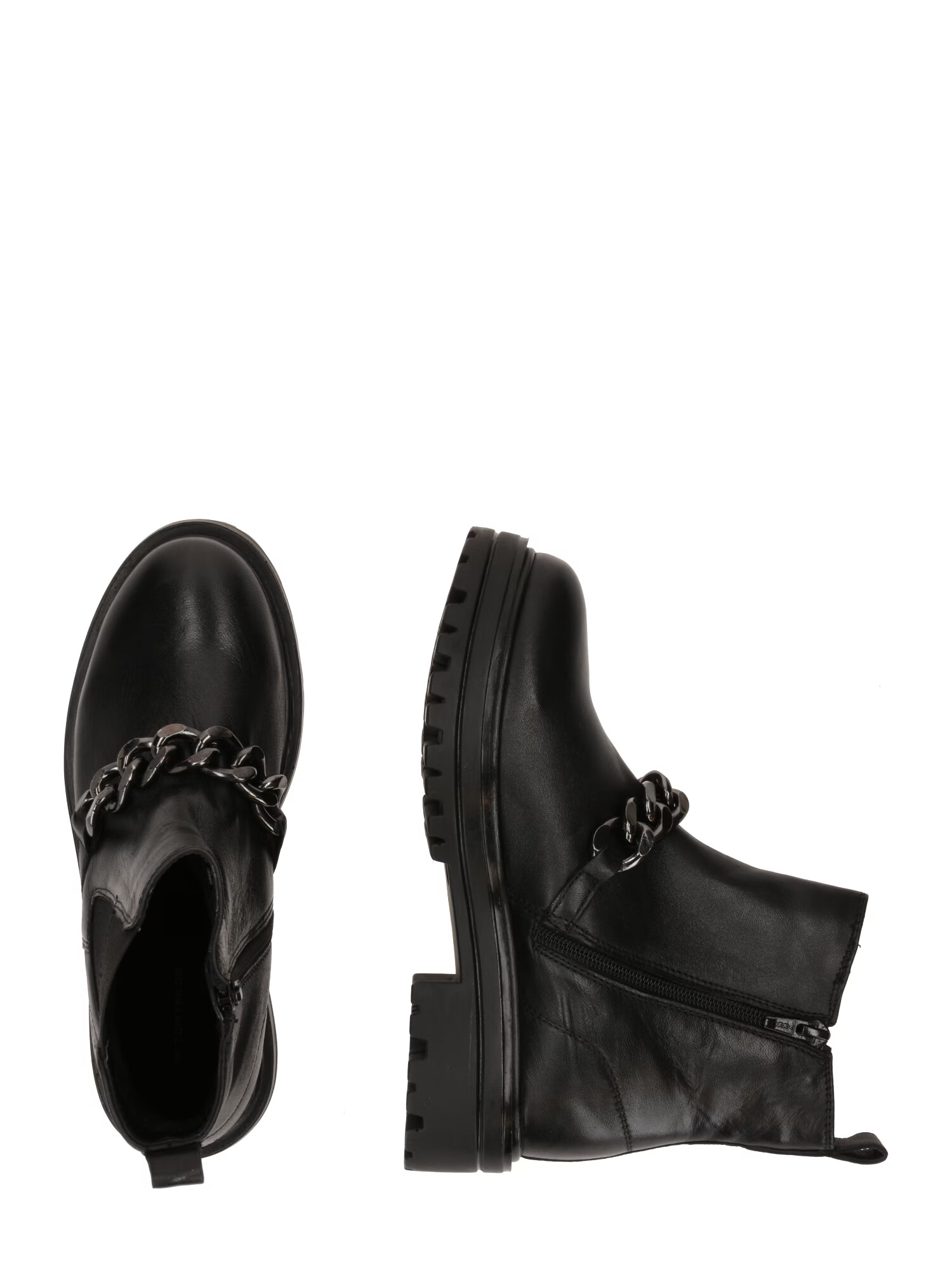 TOM TAILOR Botine negru - Pled.ro