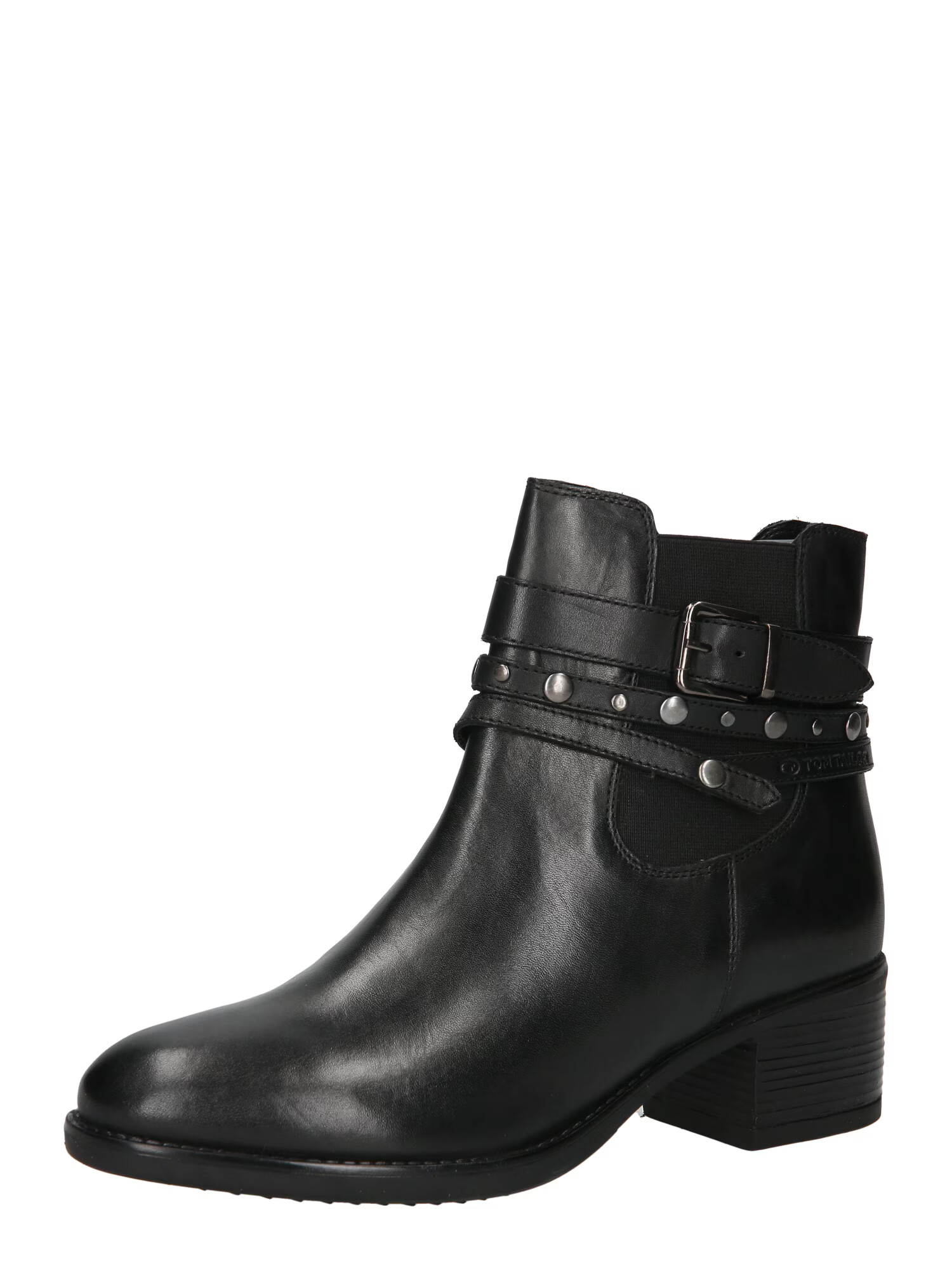 TOM TAILOR Botine negru - Pled.ro