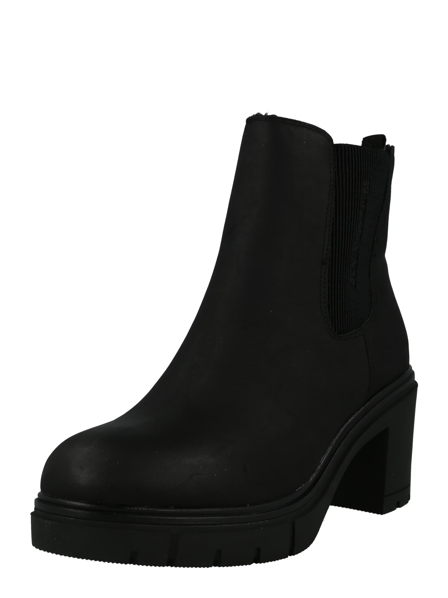 TOM TAILOR Botine negru - Pled.ro