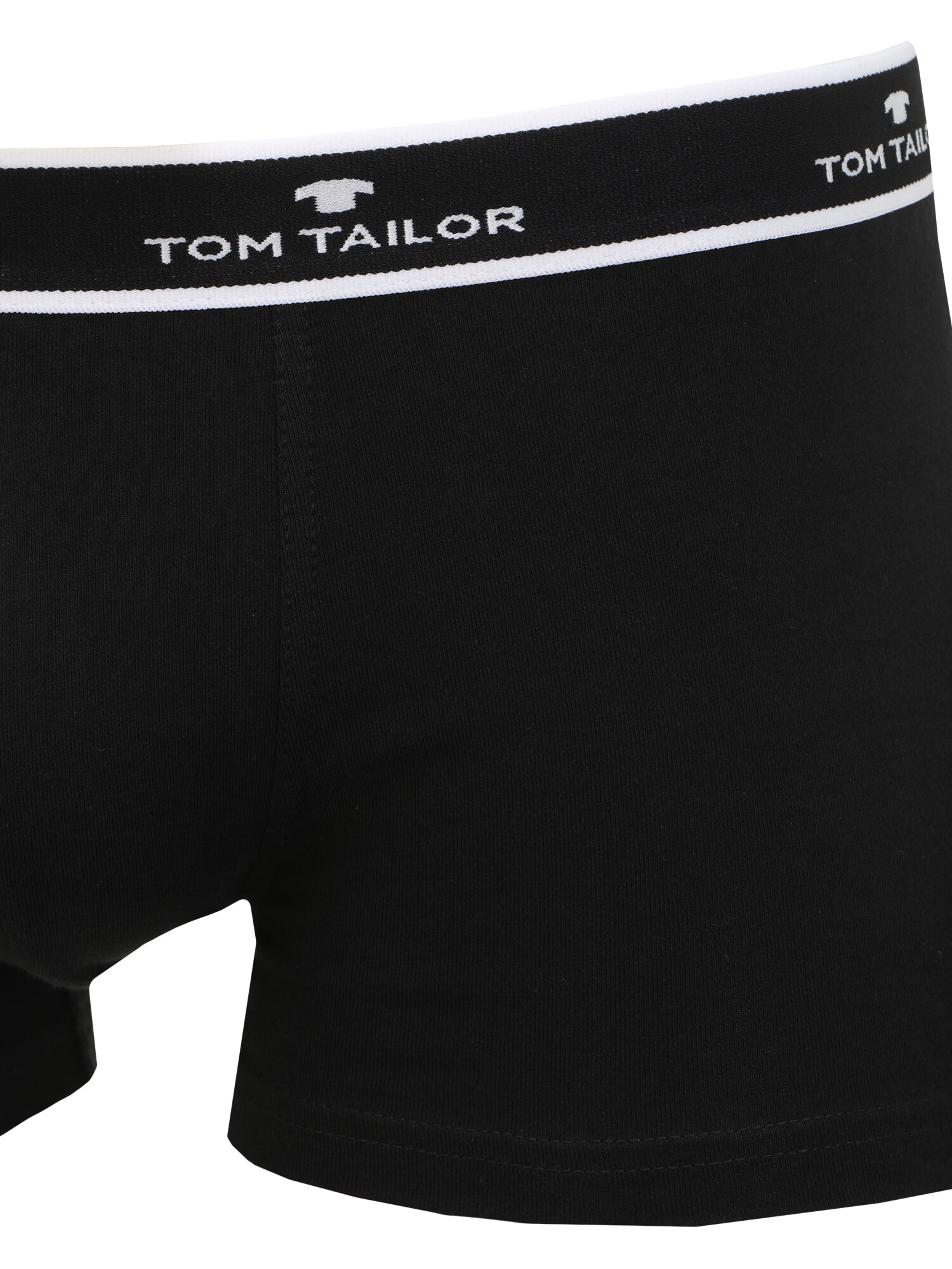 TOM TAILOR Boxeri negru / alb - Pled.ro