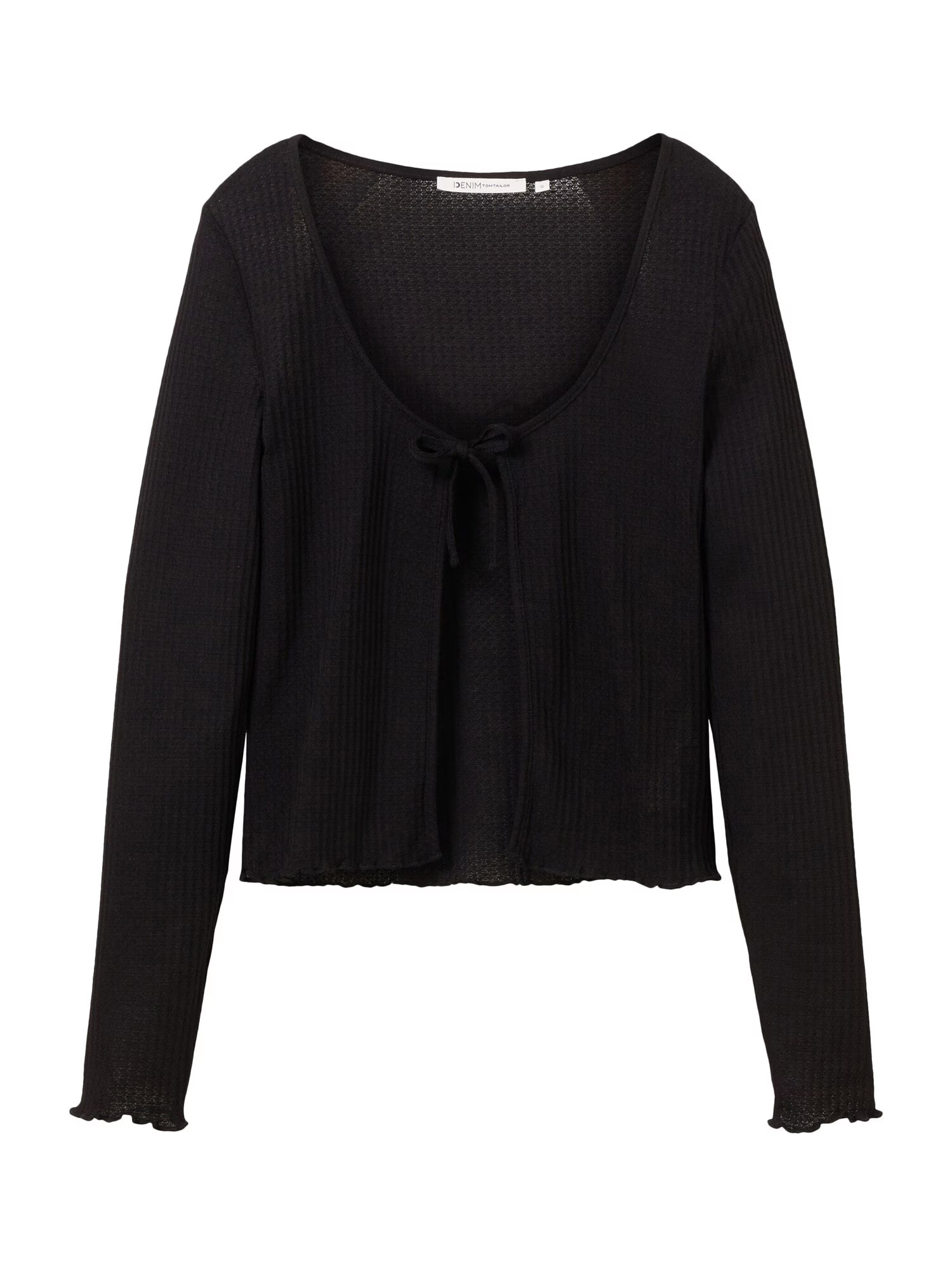 TOM TAILOR DENIM Bolero negru - Pled.ro