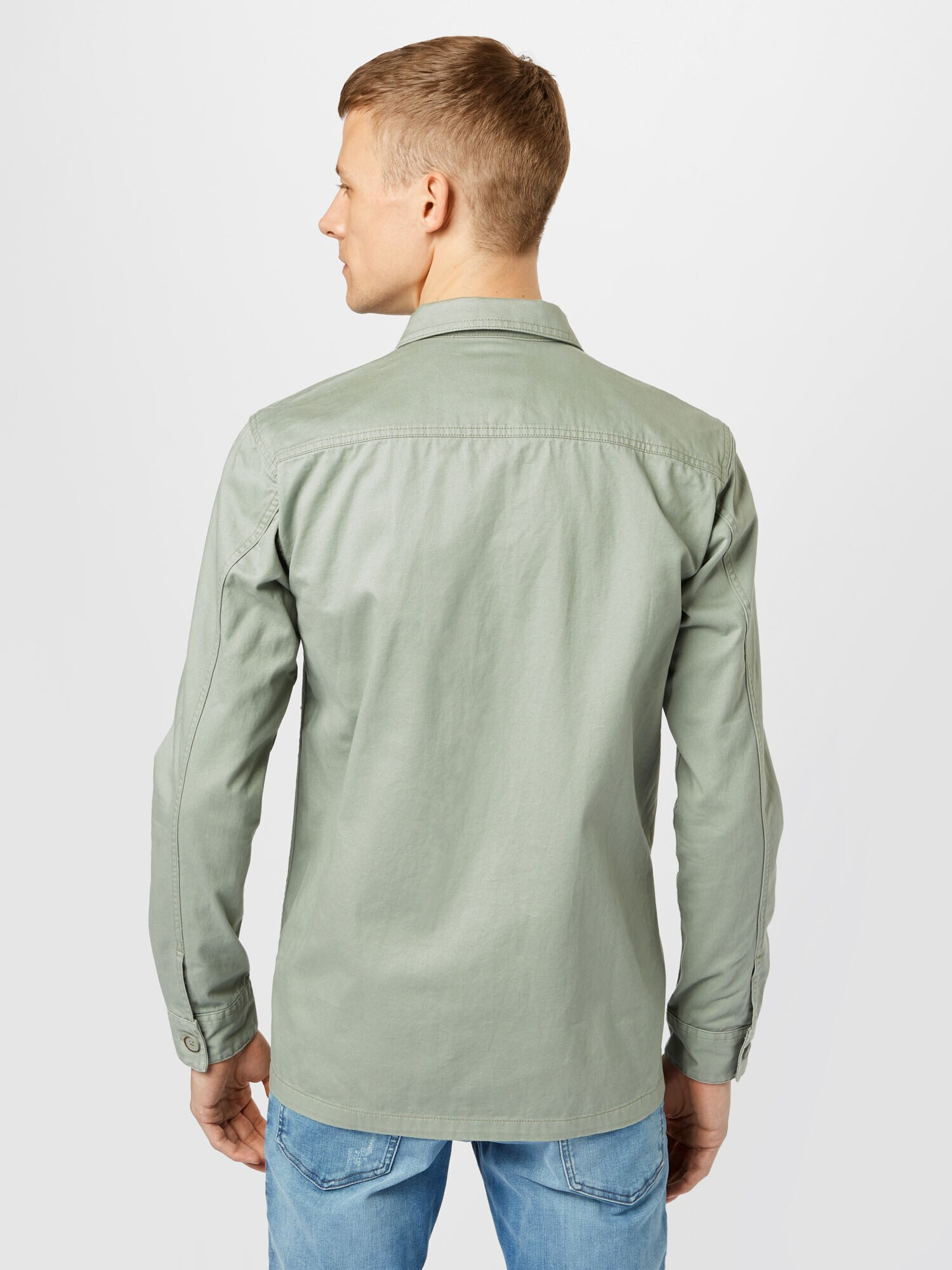 TOM TAILOR DENIM Cămașă verde deschis - Pled.ro