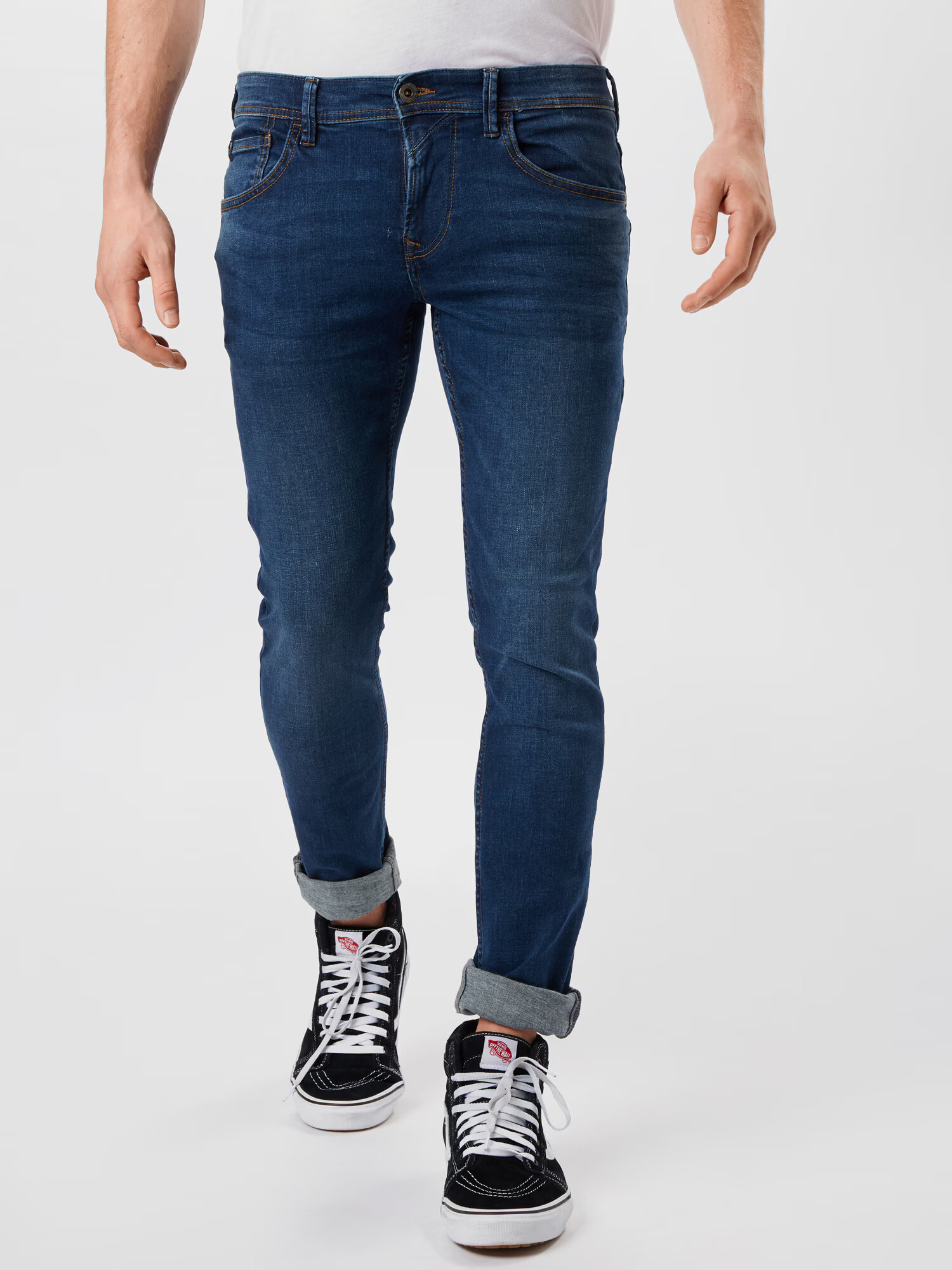 TOM TAILOR DENIM Jeans 'Culver' albastru închis - Pled.ro