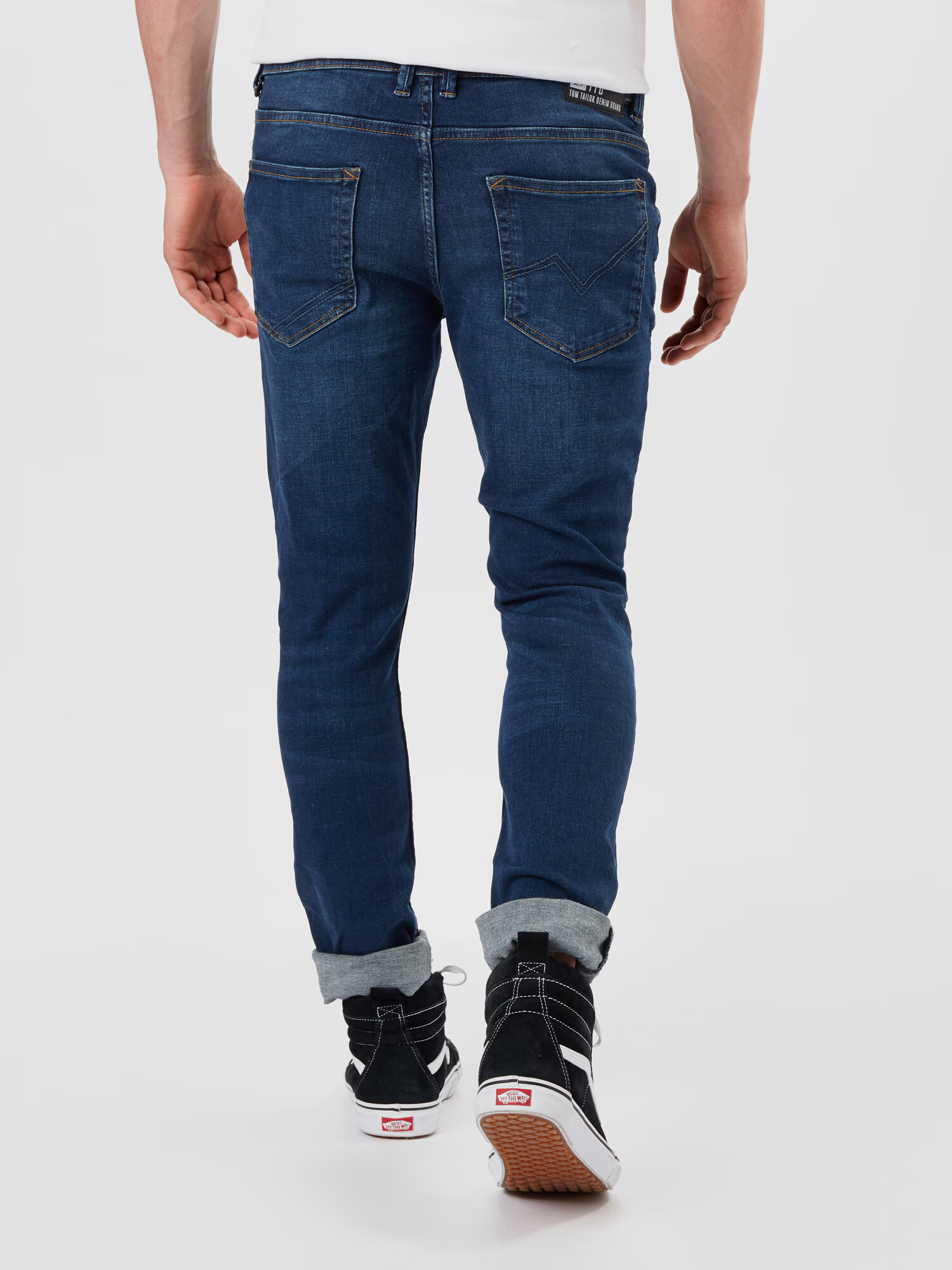 TOM TAILOR DENIM Jeans 'Culver' albastru închis - Pled.ro