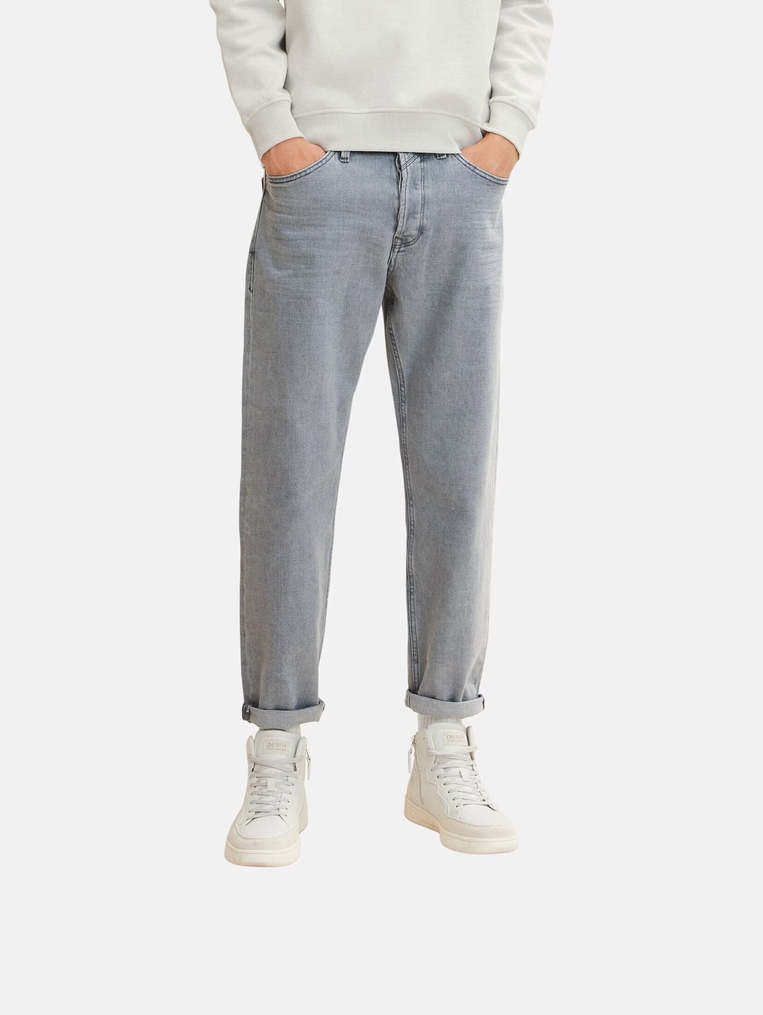 TOM TAILOR DENIM Jeans gri denim - Pled.ro