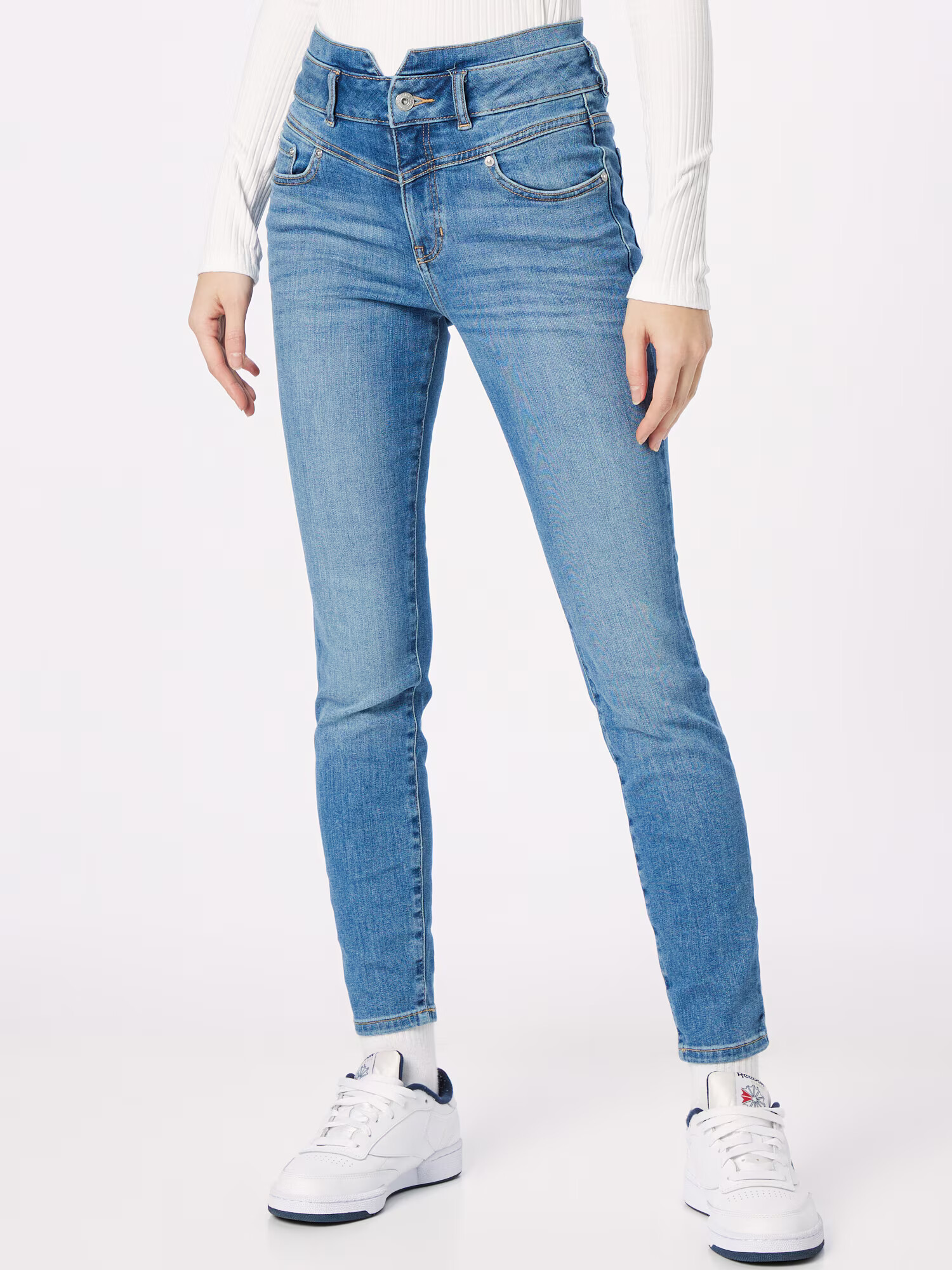 TOM TAILOR DENIM Jeans 'Janna' albastru denim - Pled.ro