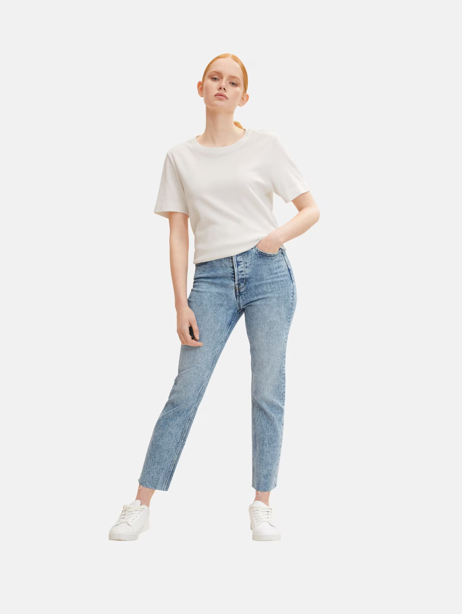 TOM TAILOR DENIM Jeans 'Lotte' albastru denim - Pled.ro