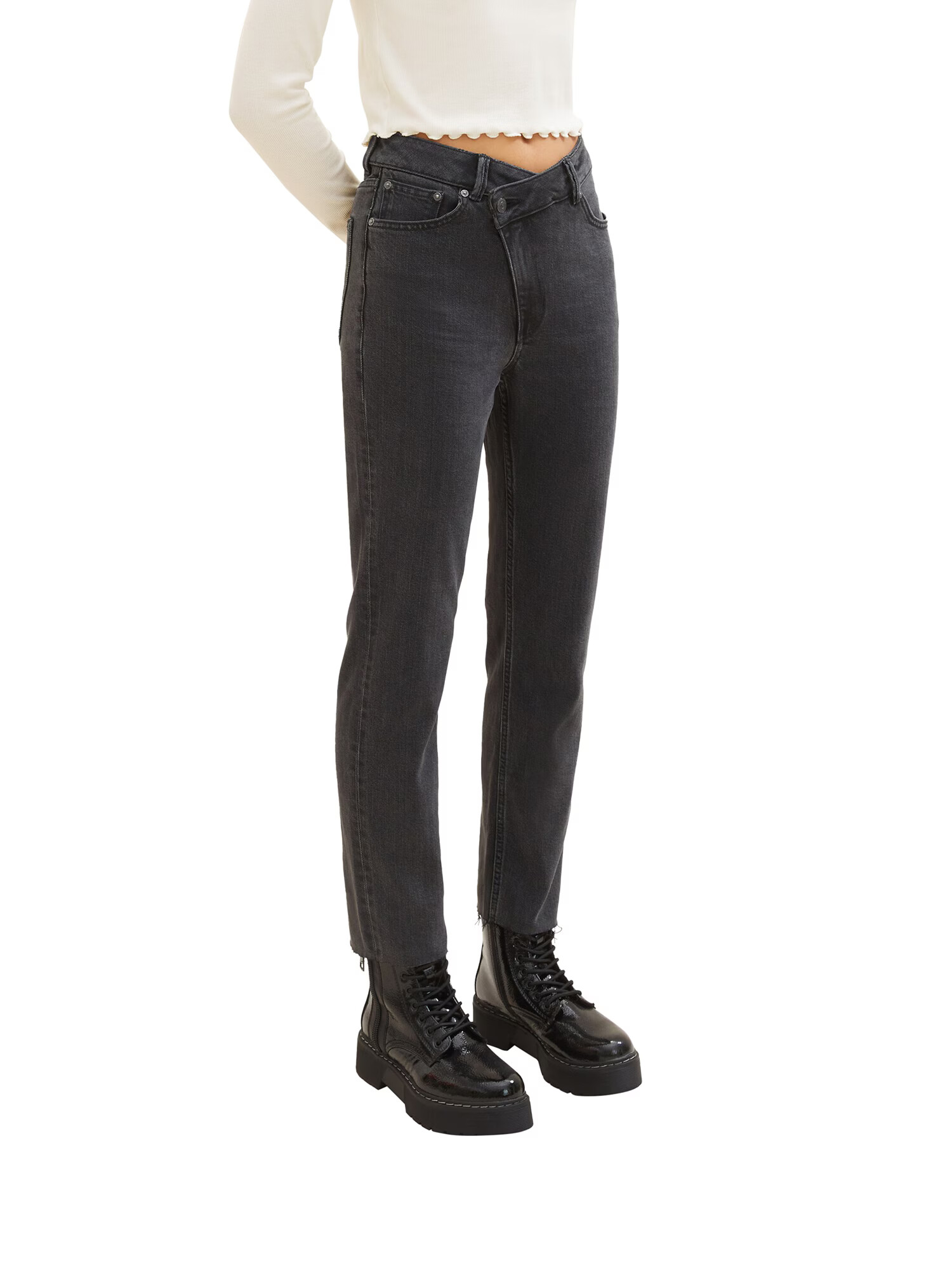 TOM TAILOR DENIM Jeans 'Lotte' negru denim - Pled.ro