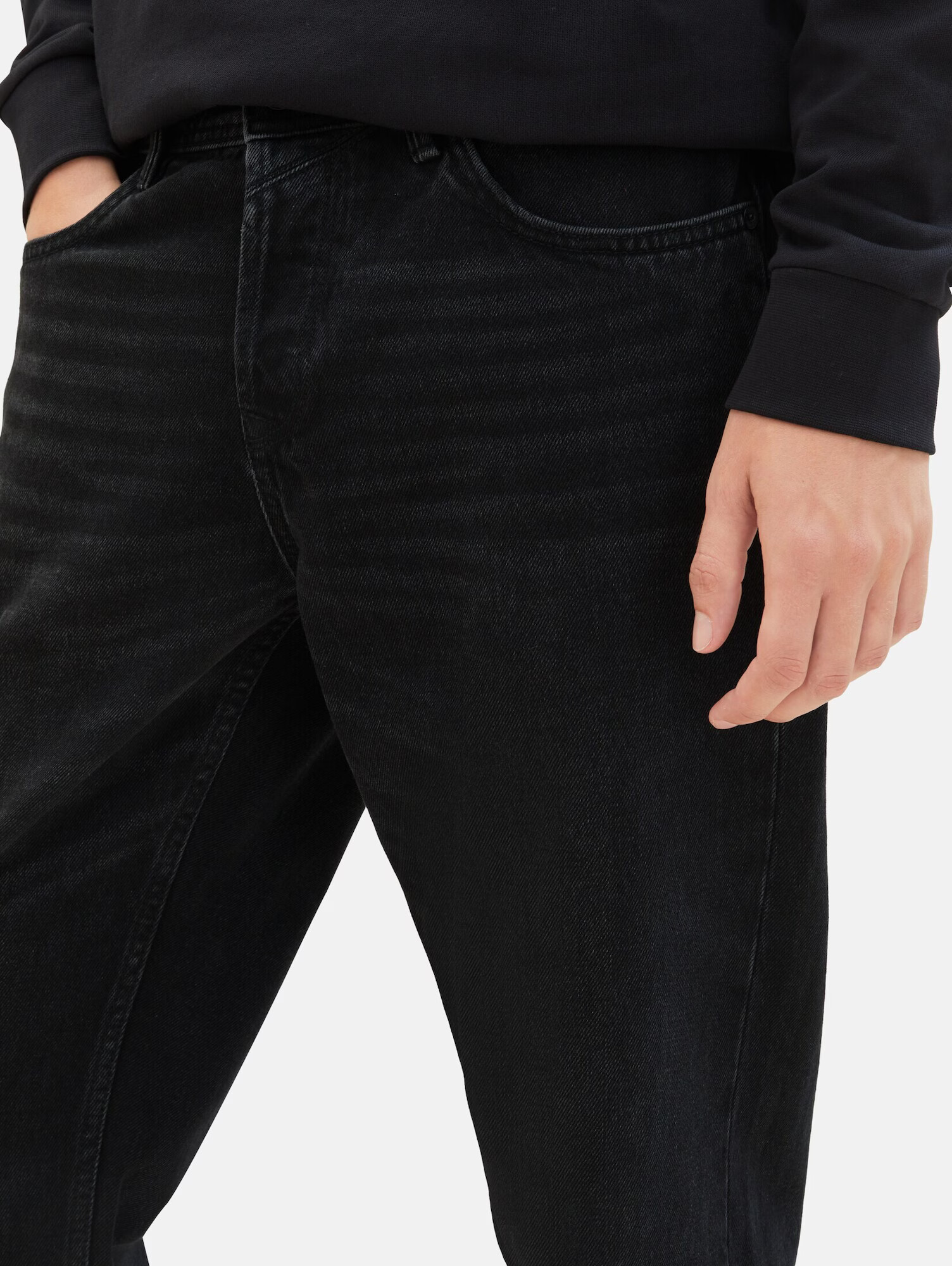 TOM TAILOR DENIM Jeans negru denim - Pled.ro