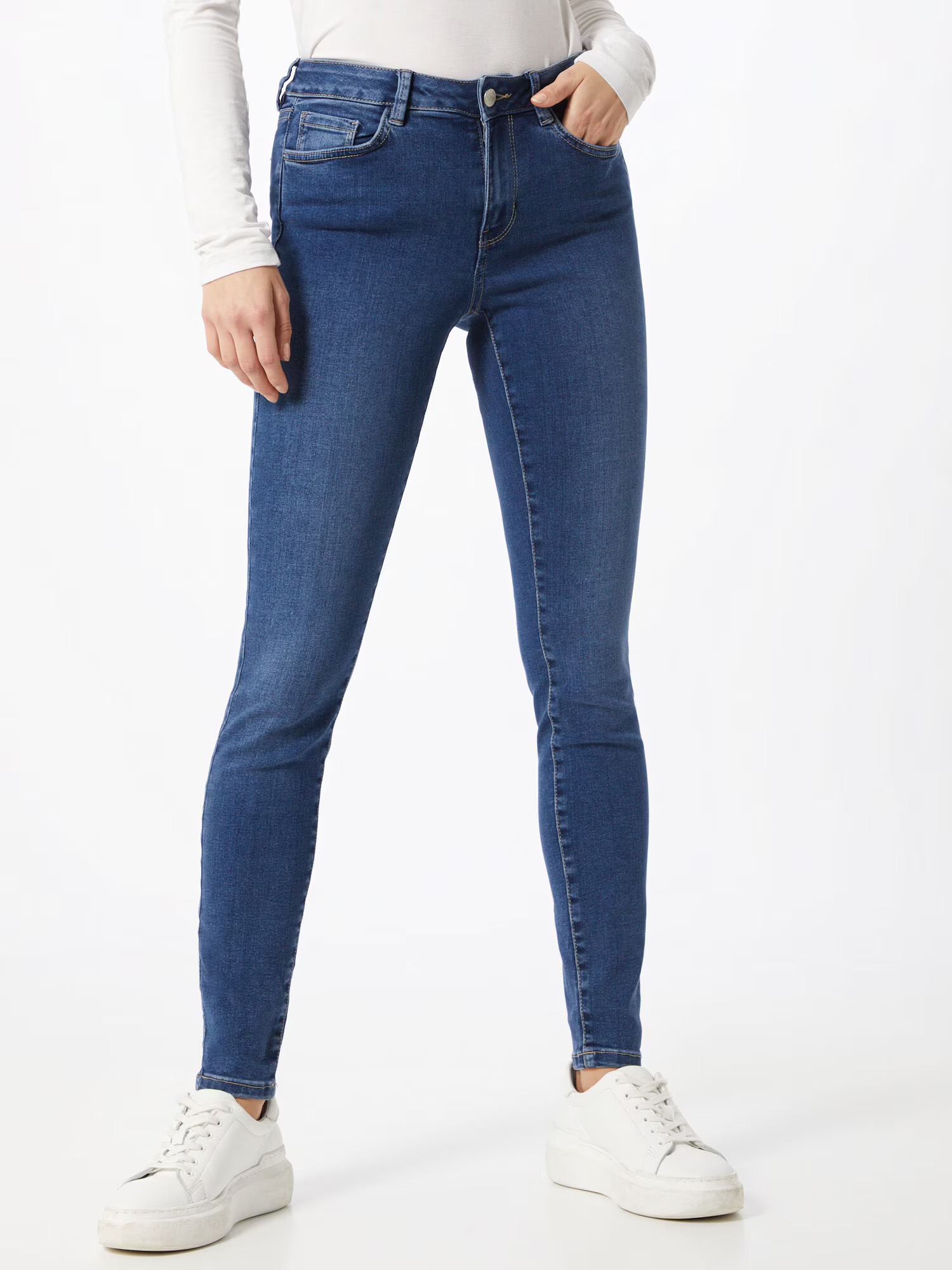 TOM TAILOR DENIM Jeans 'Nela' albastru denim - Pled.ro