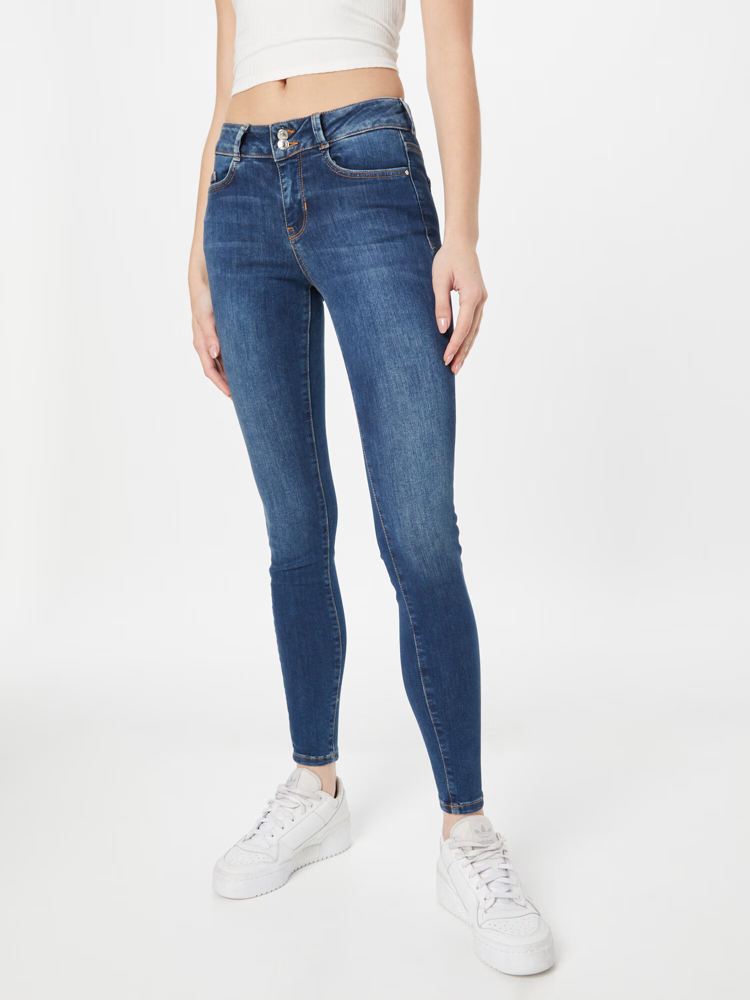 TOM TAILOR DENIM Jeans 'Nela' albastru denim - Pled.ro