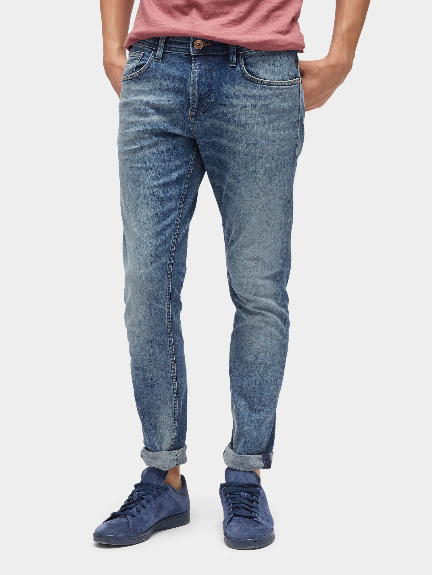 TOM TAILOR DENIM Jeans 'Piers' albastru denim - Pled.ro